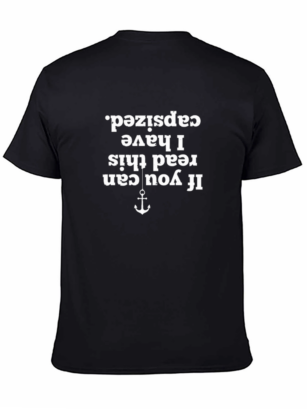 Funny Upside Down Capsize T-Shirt