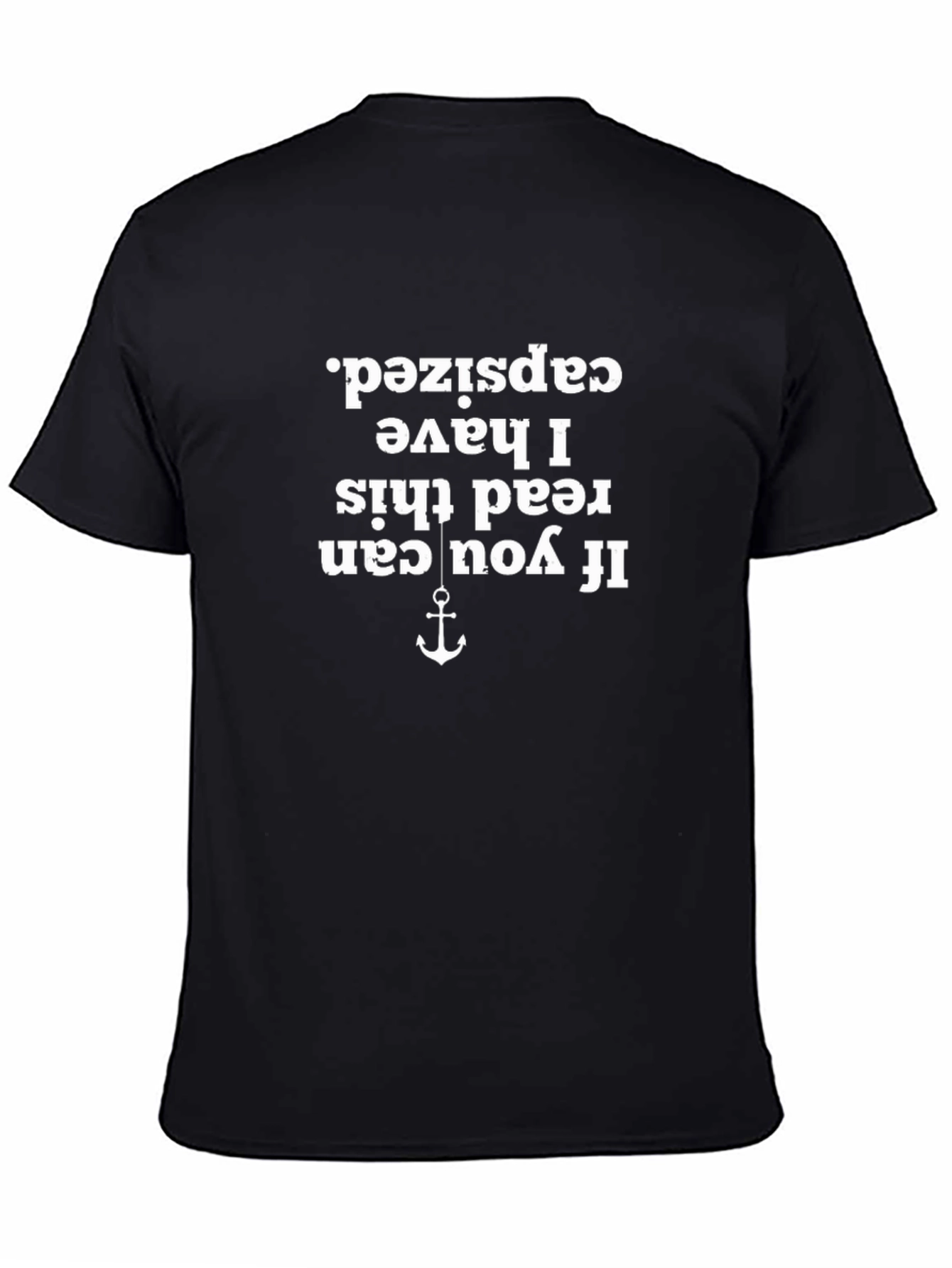 Funny Upside Down Capsize T-Shirt