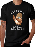 Rock The Test Owl T-Shirt