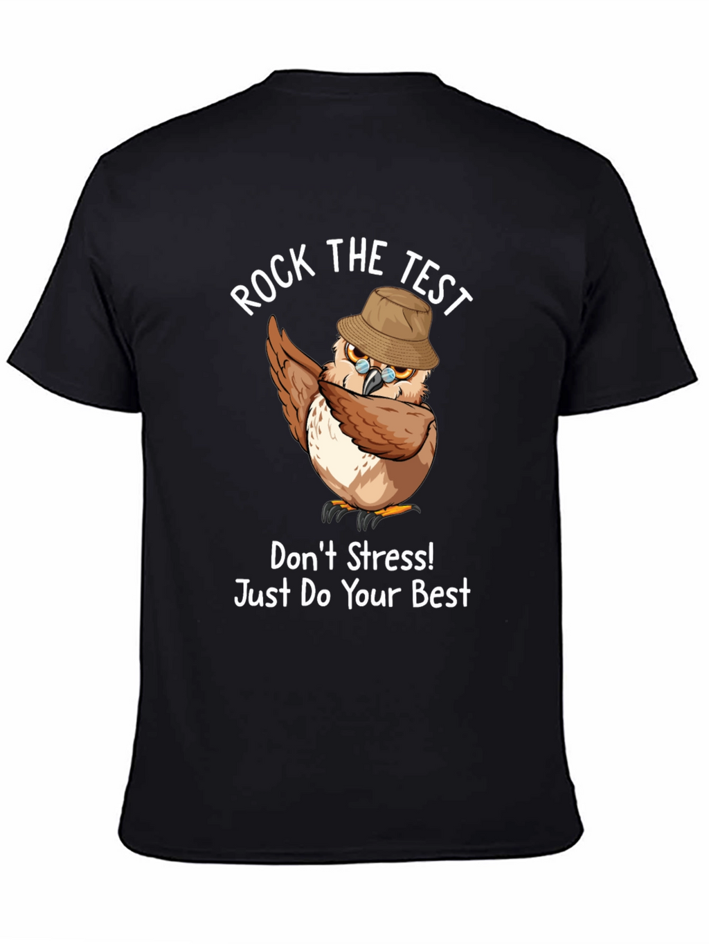 Rock The Test Owl T-Shirt