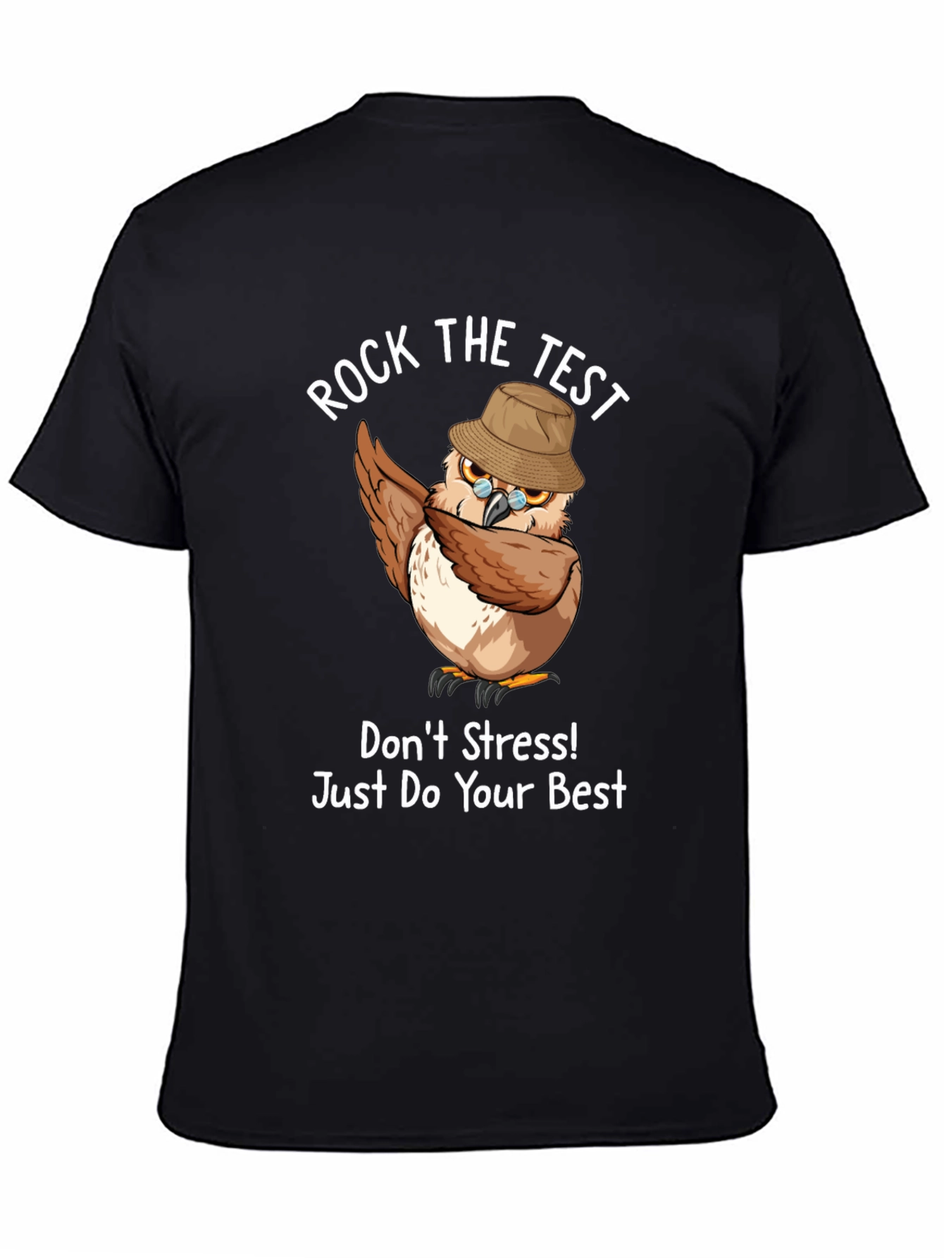 Rock The Test Owl T-Shirt