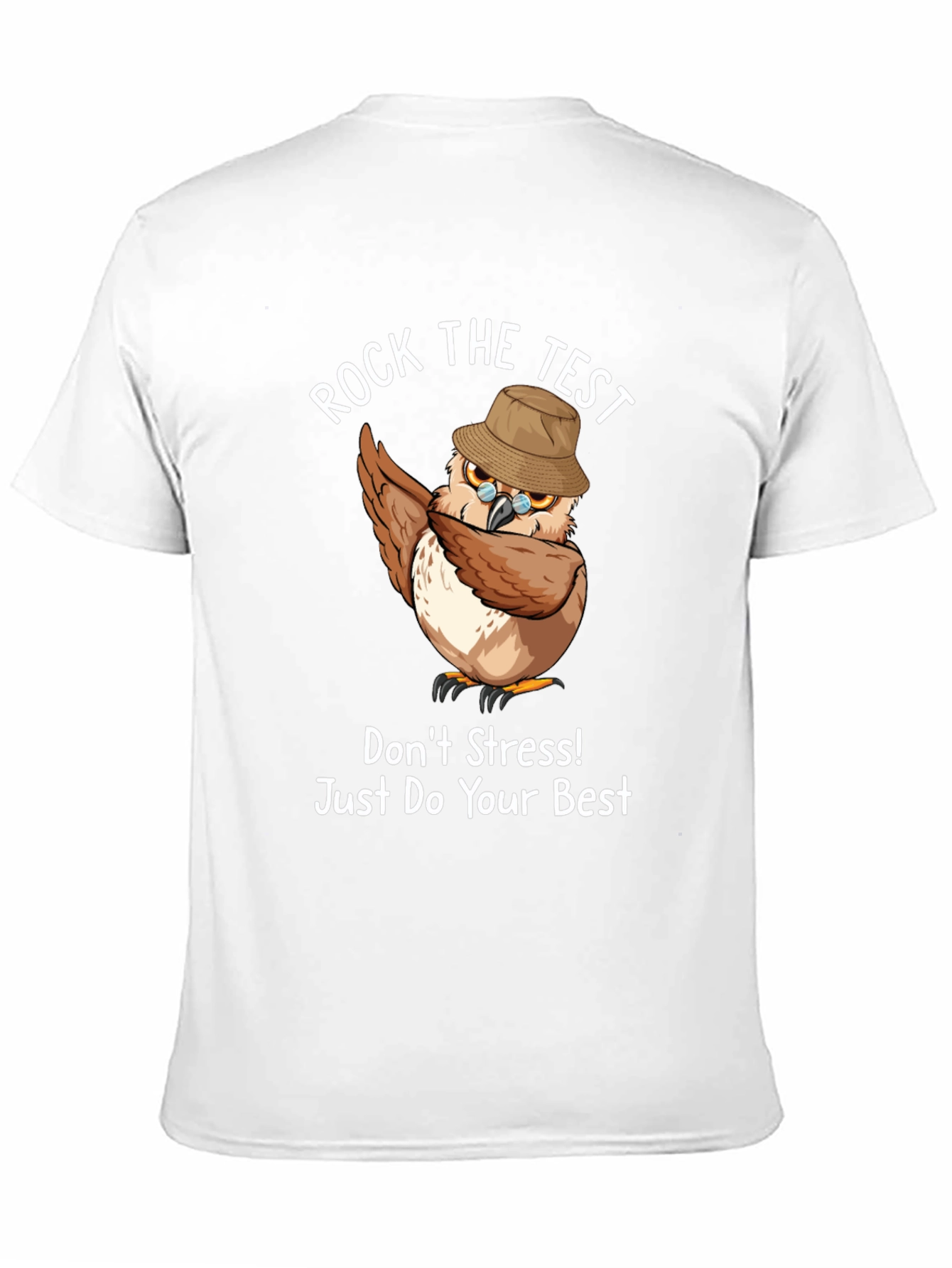 Rock The Test Owl T-Shirt