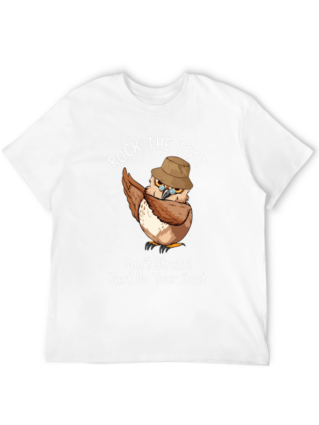 Rock The Test Owl T-Shirt