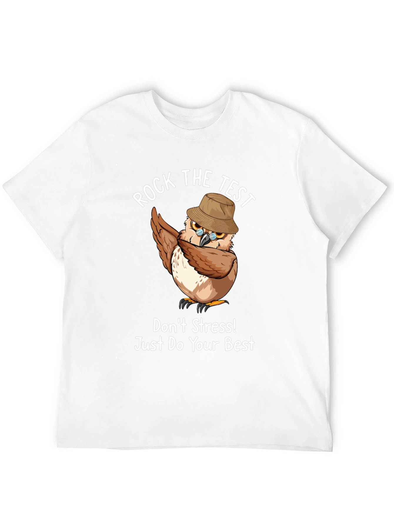 Rock The Test Owl T-Shirt
