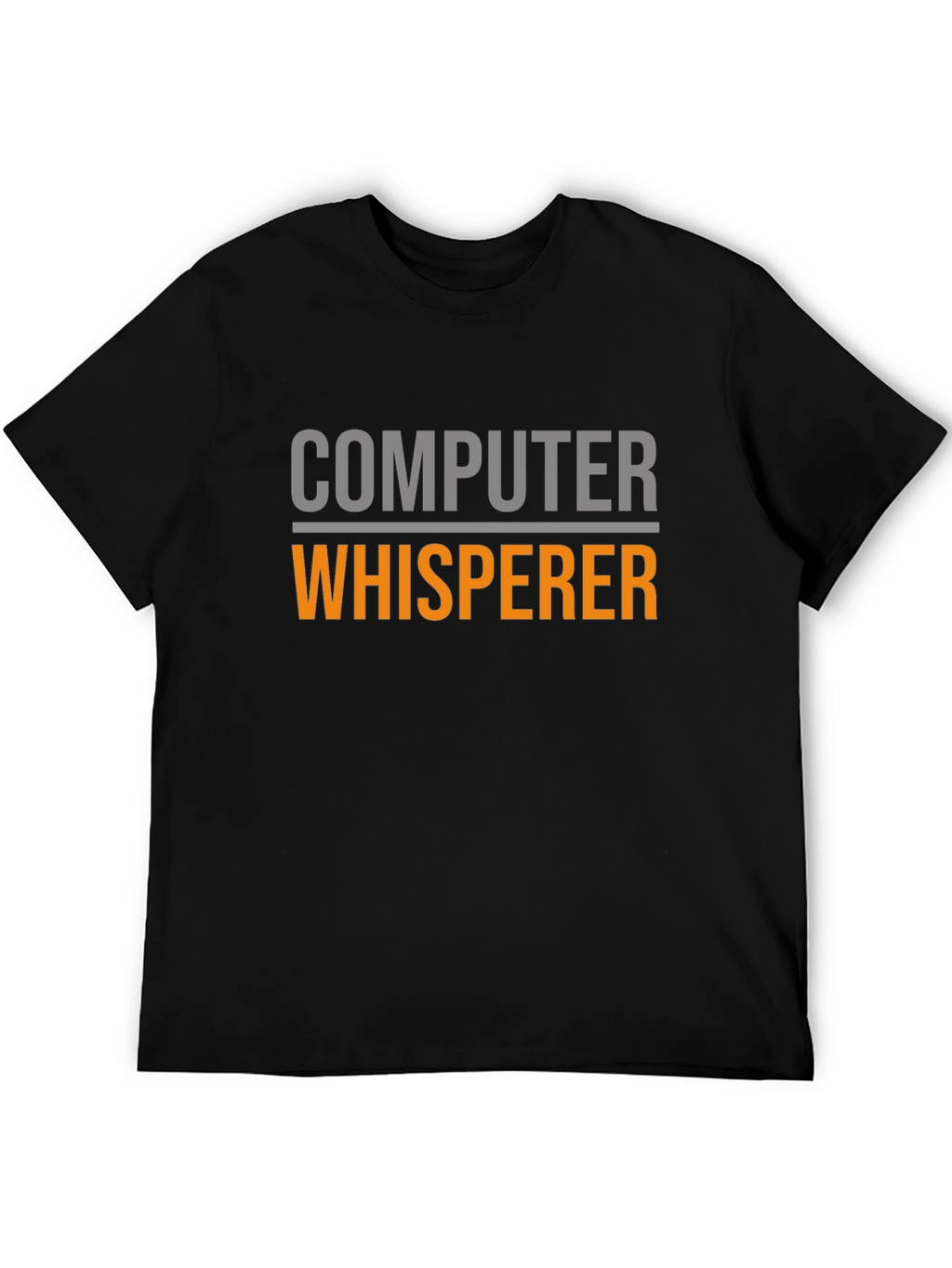 Computer Whisperer Graphic Tee - Black