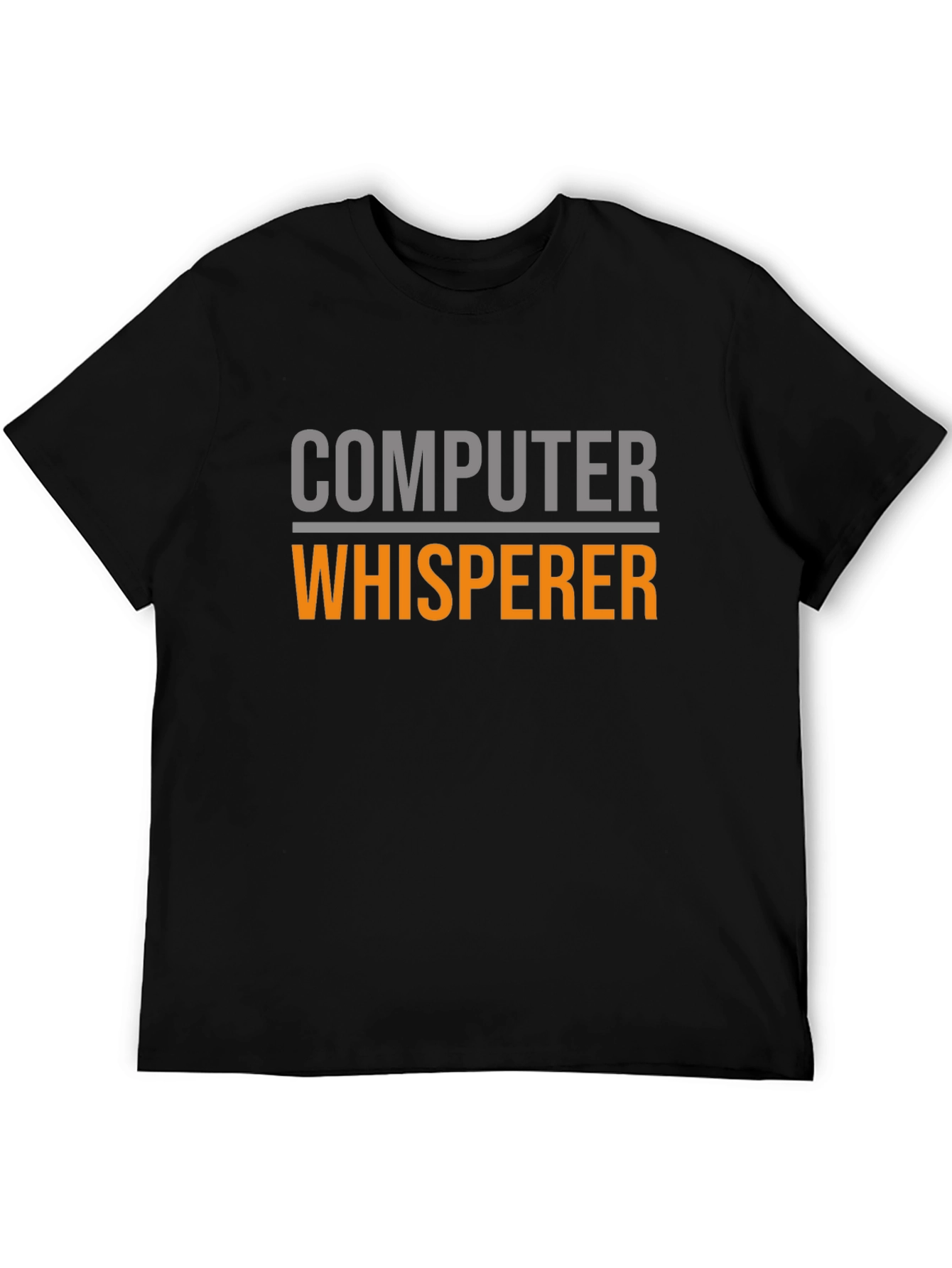 Computer Whisperer Graphic Tee - Black