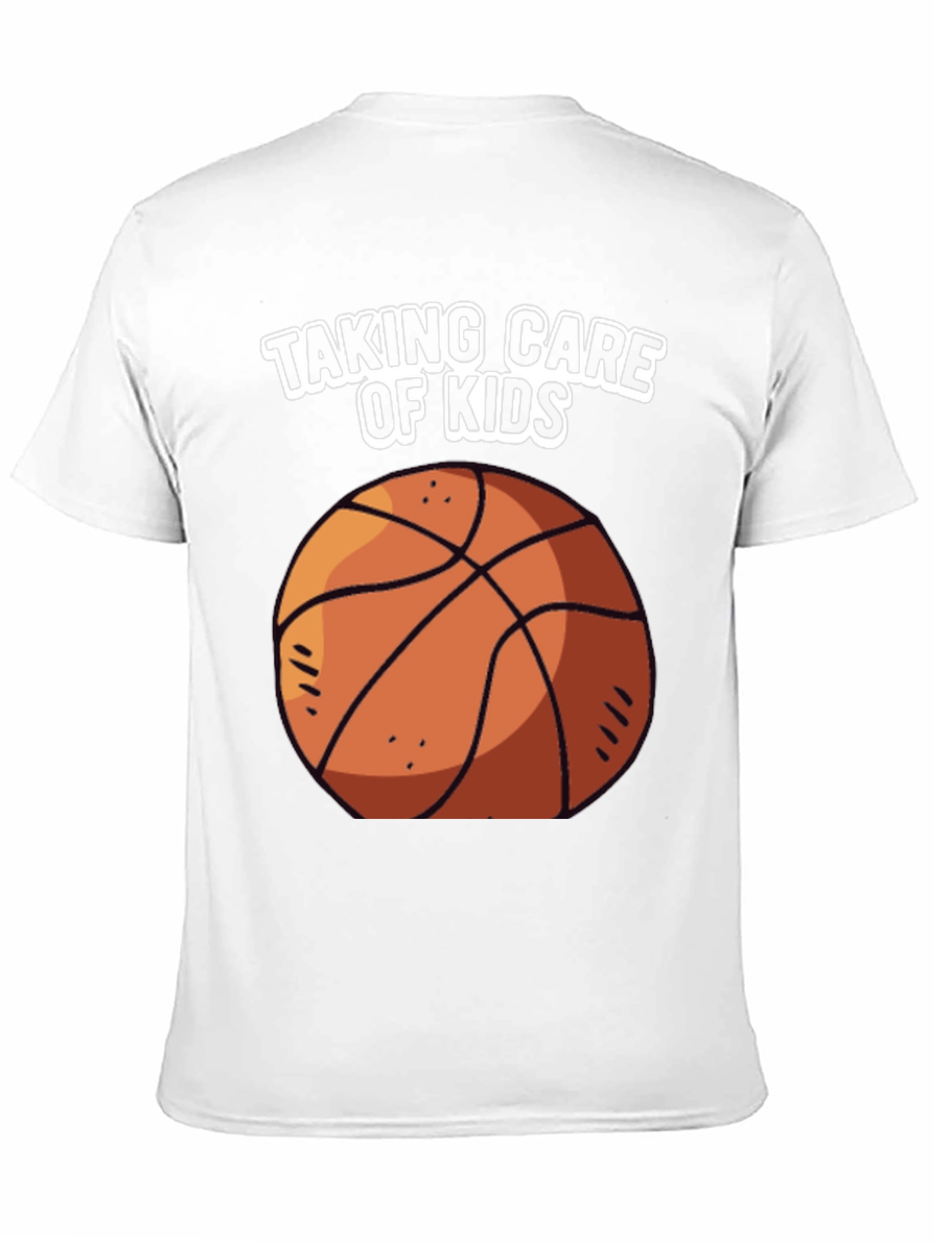 Taking Care of Kids Basketball Graphic T-Shirt
