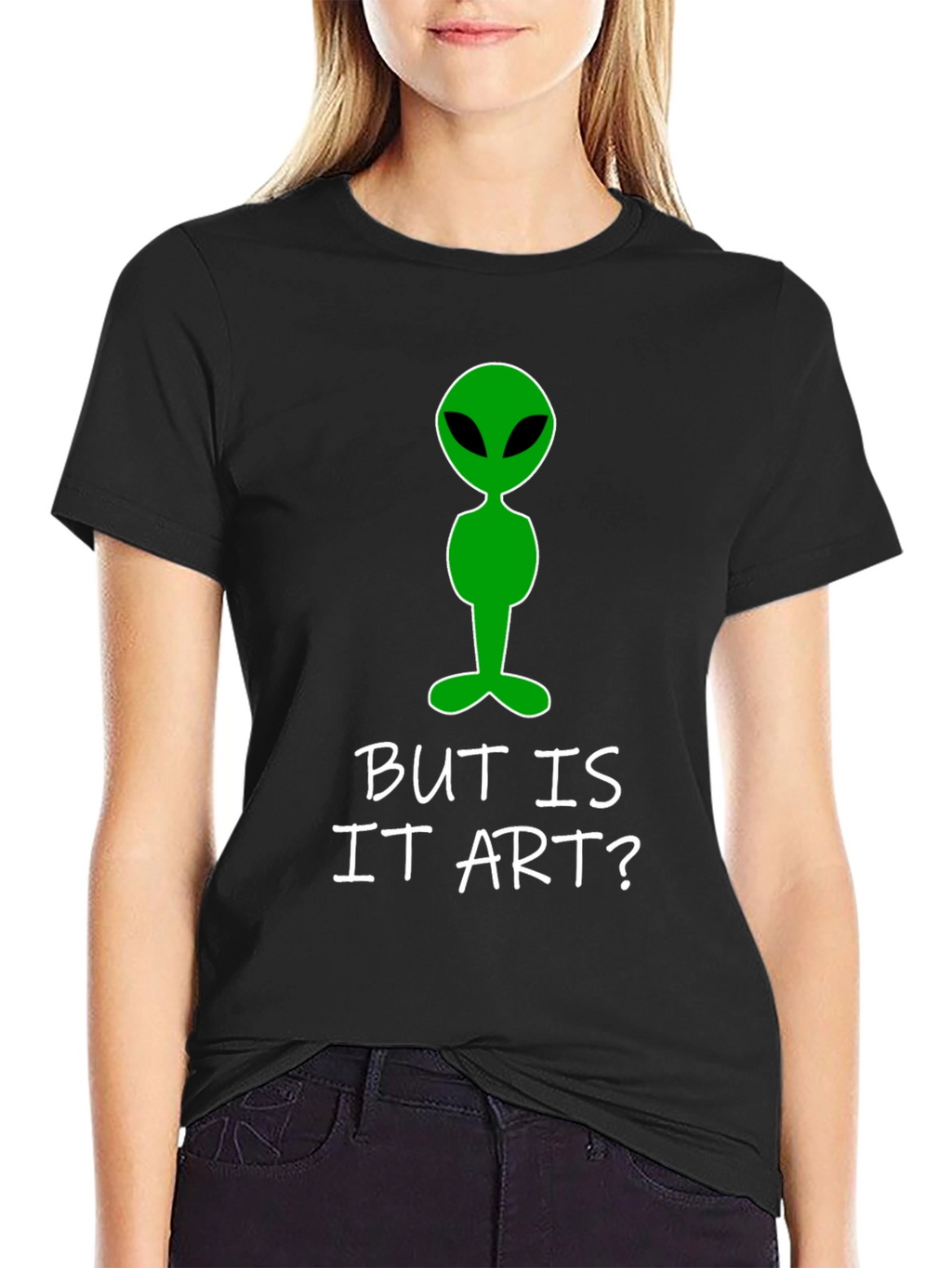 Alien Art Tee: But Is It Art? T-Shirt