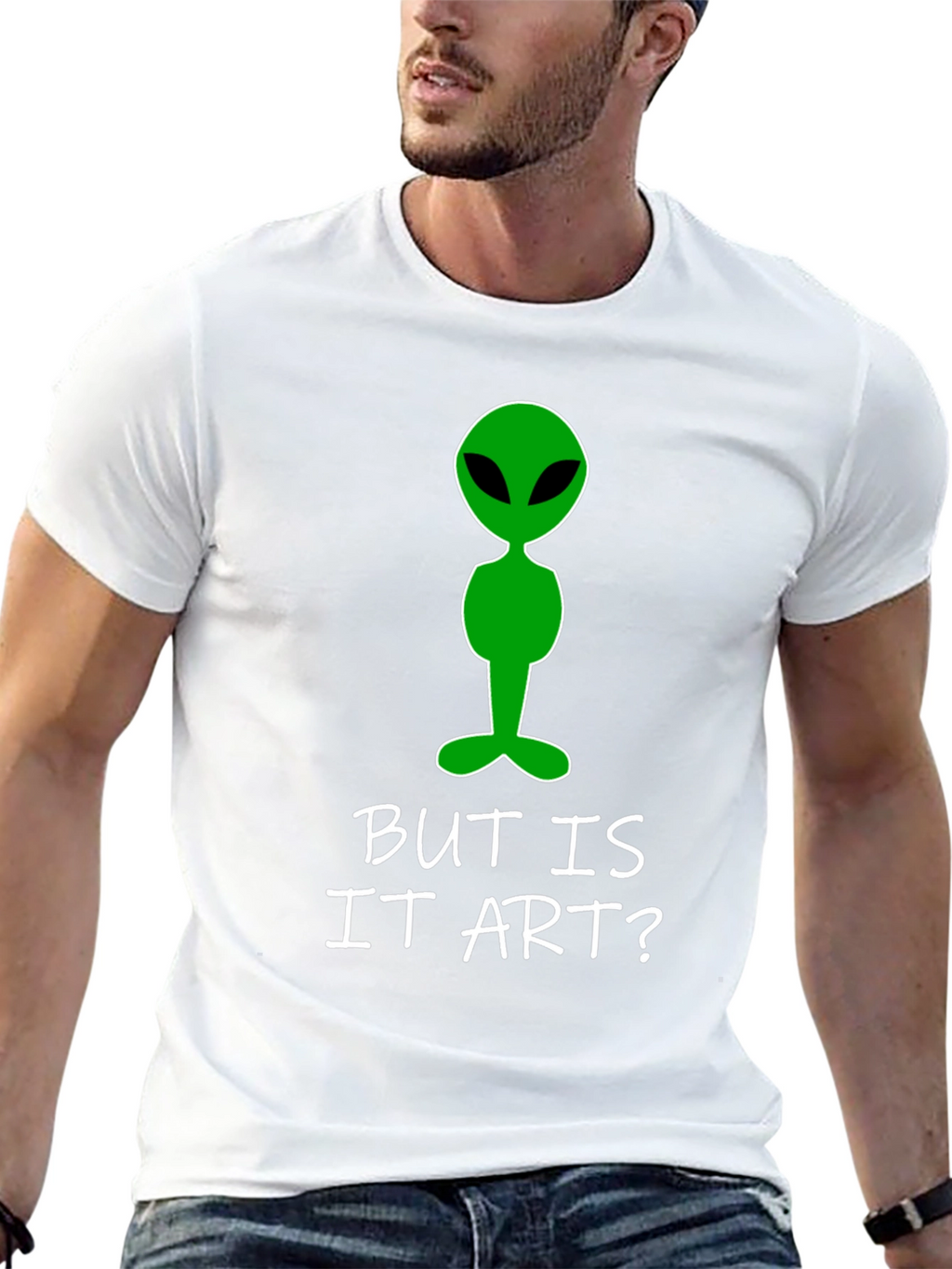 Alien Art Tee: But Is It Art? T-Shirt