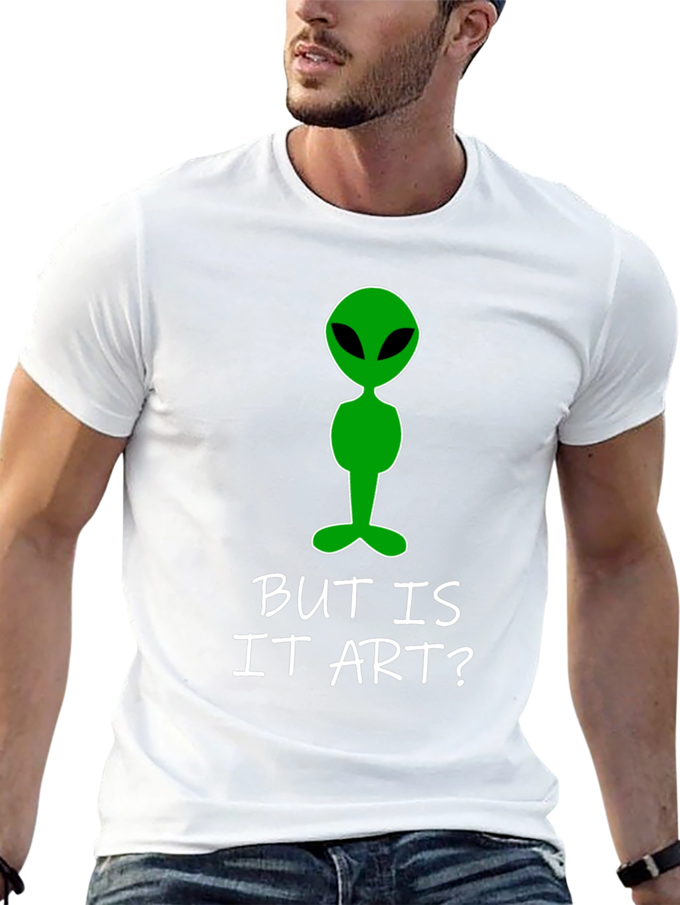 Alien Art Tee: But Is It Art? T-Shirt