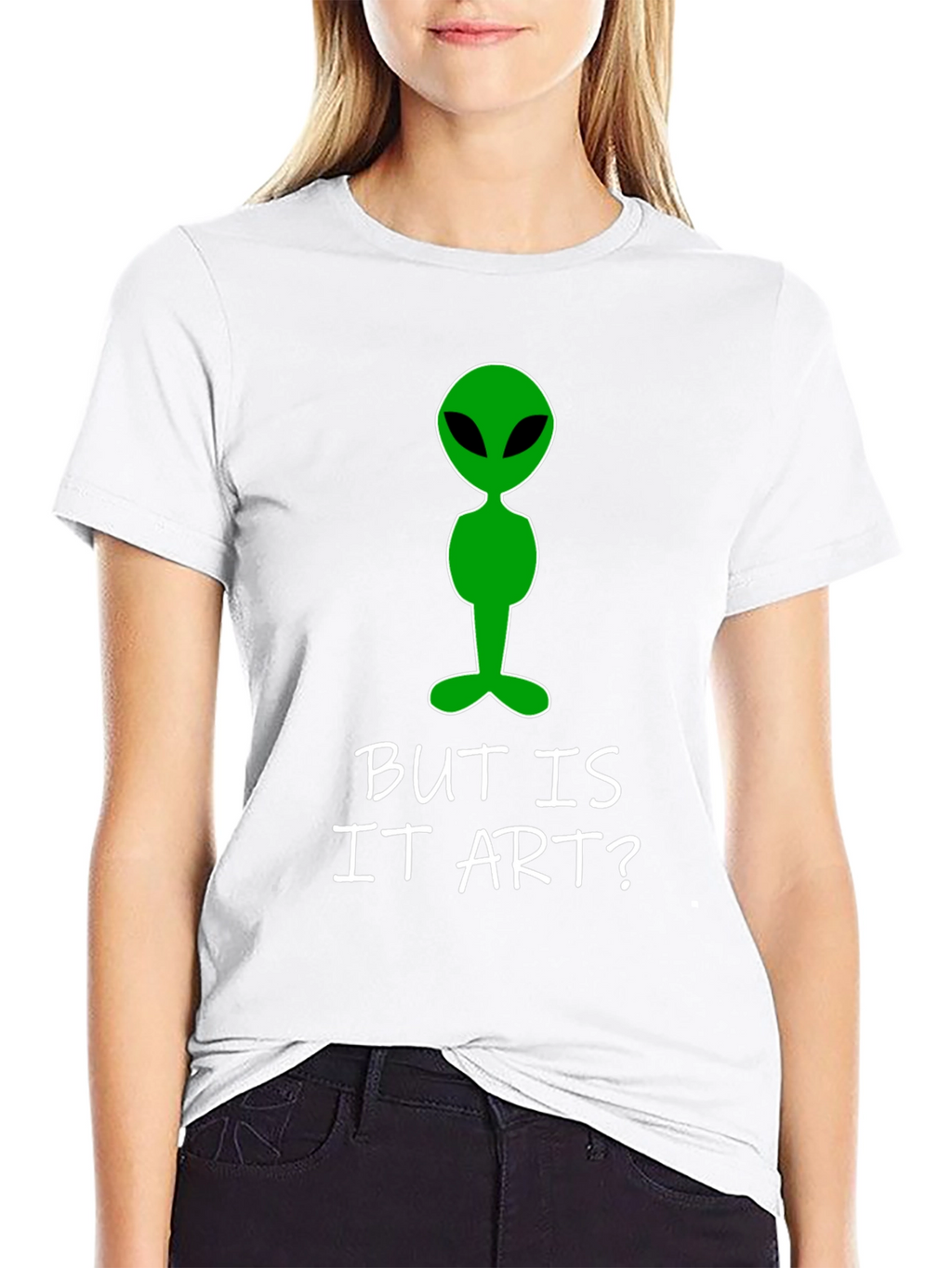 Alien Art Tee: But Is It Art? T-Shirt