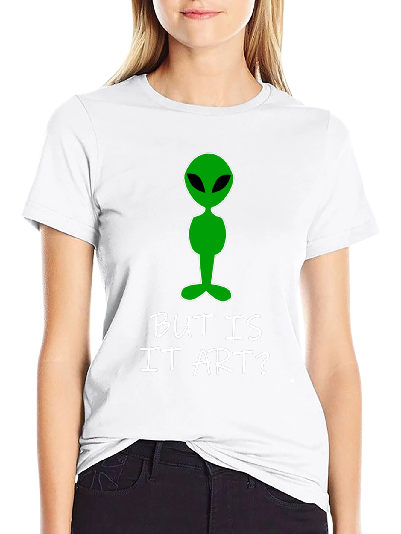 Alien Art Tee: But Is It Art? T-Shirt