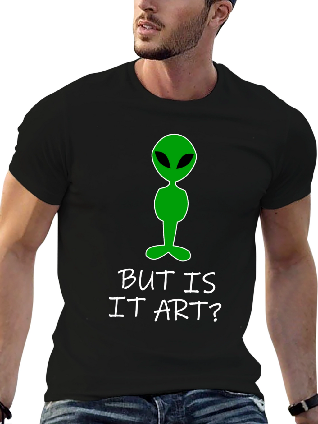 Alien Art Tee: But Is It Art? T-Shirt
