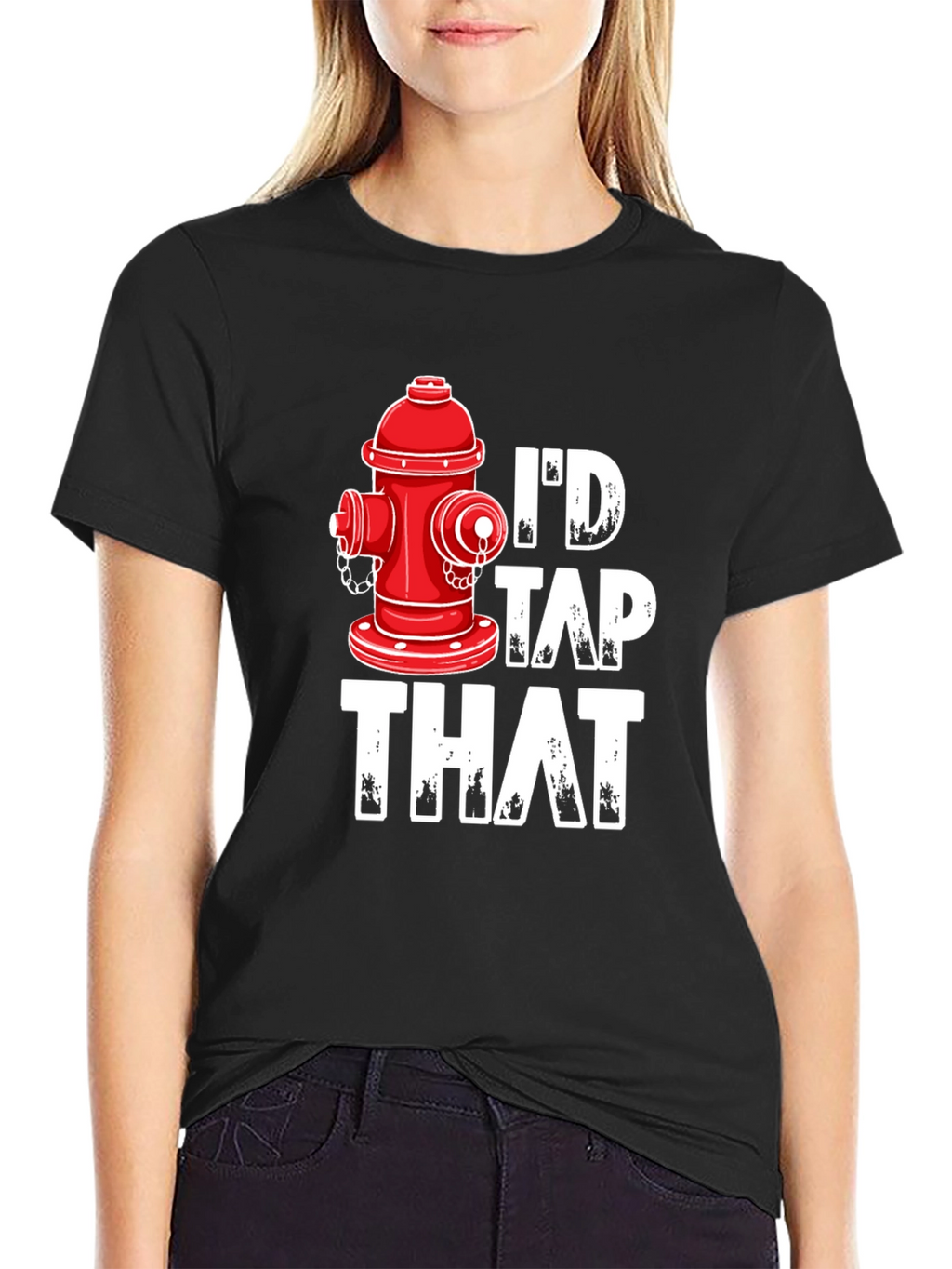 Id Tap That Fire Hydrant Graphic Tee