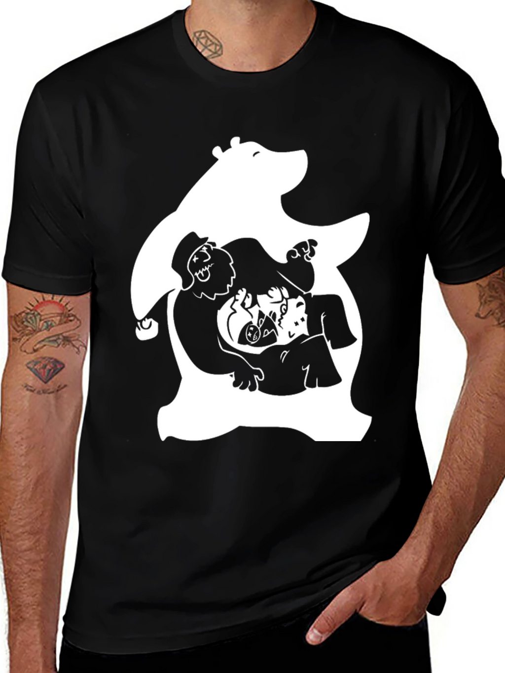 Novel Graphic Tee - The Bear Inside T-Shirt