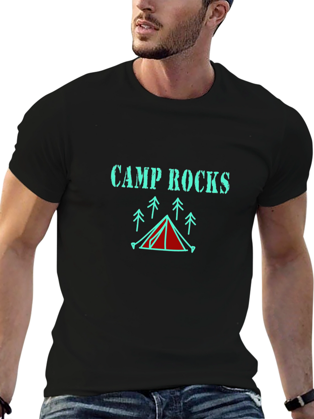Camp Rocks Graphic Tee - Adventure Ready
