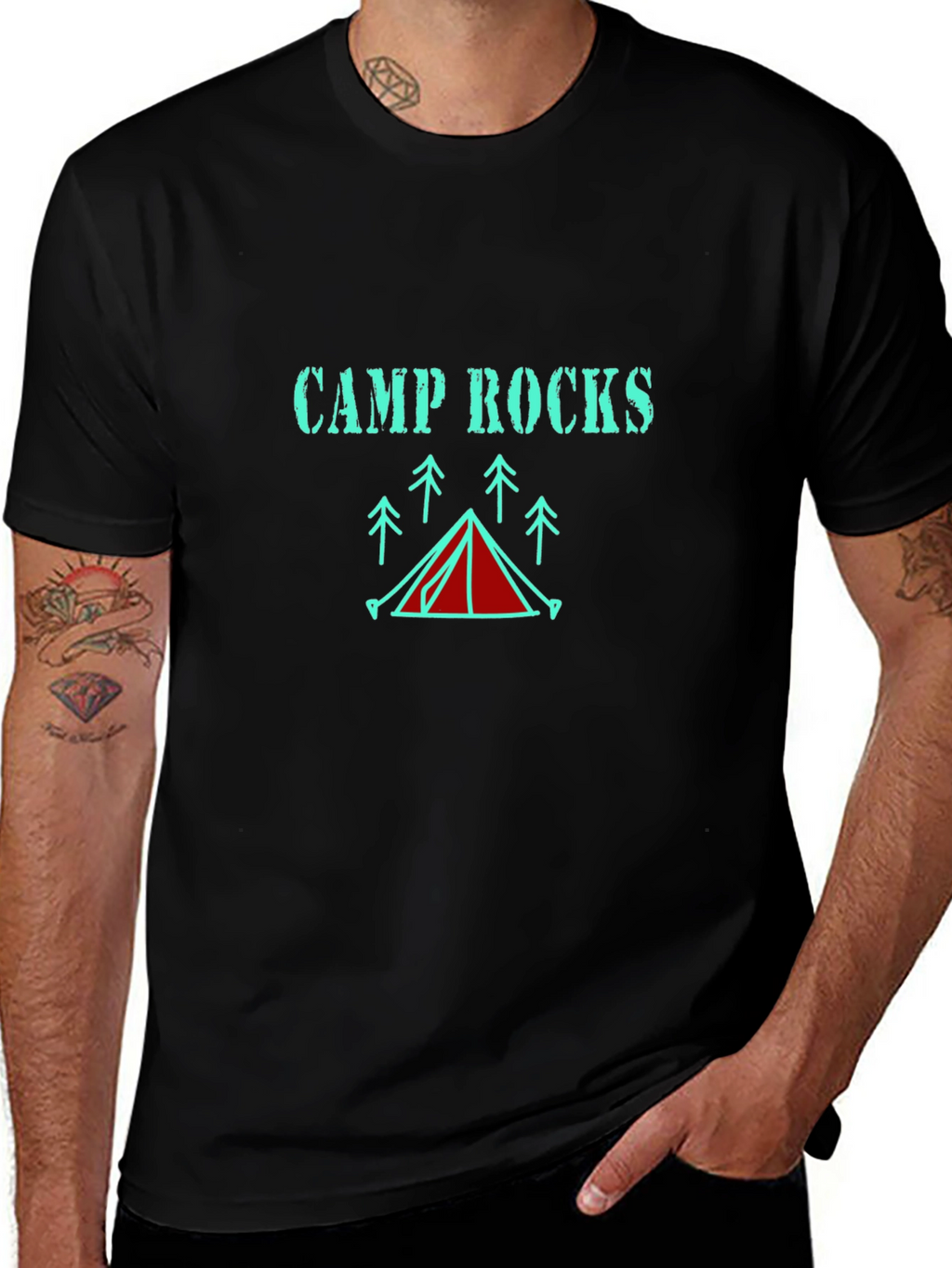 Camp Rocks Graphic Tee - Adventure Ready