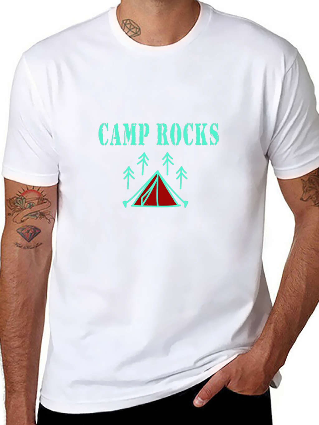 Camp Rocks Graphic Tee - Adventure Ready