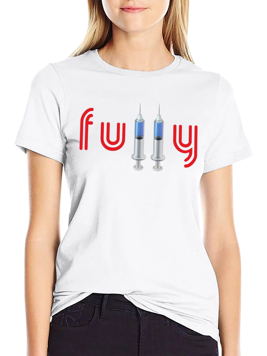 FuUy Syringe Design T-Shirt