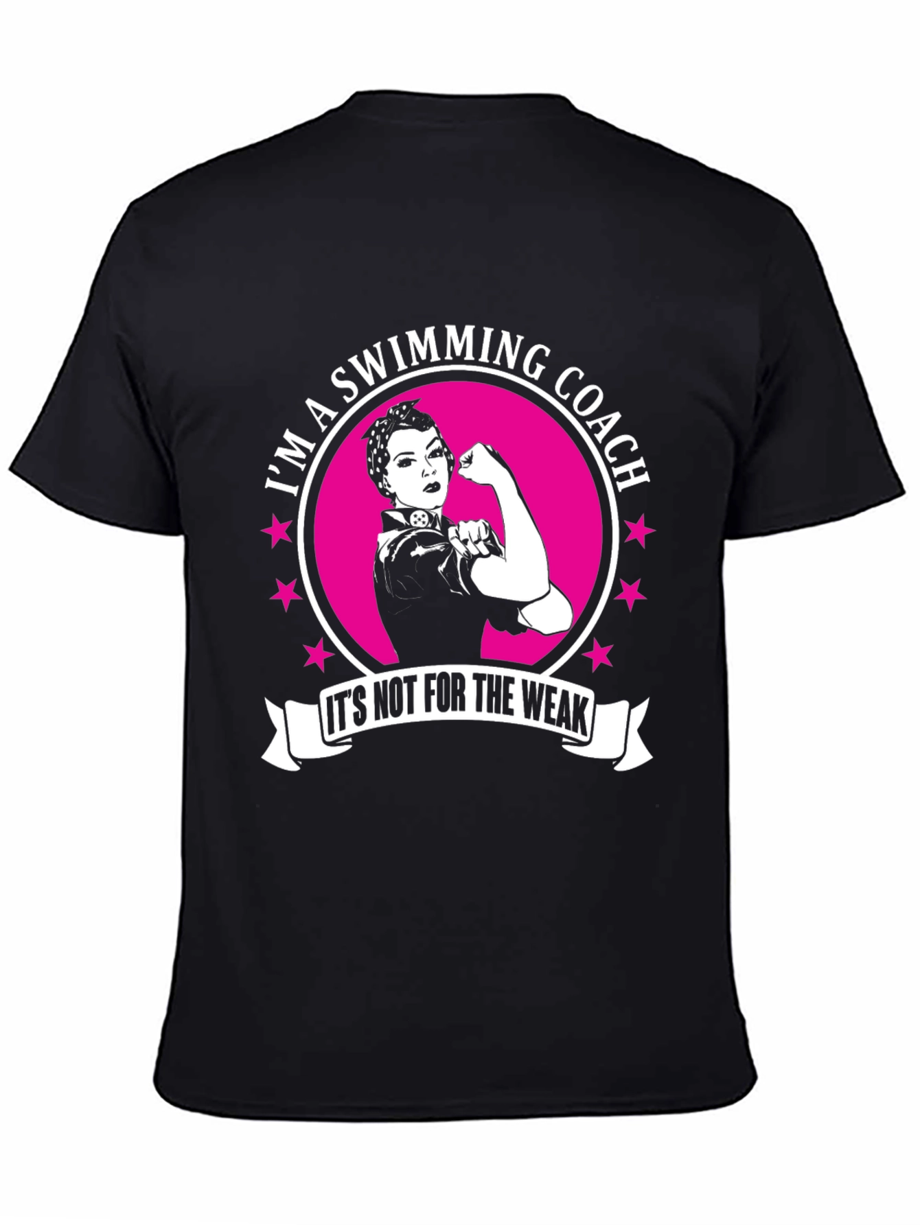 Swimming Coach T-Shirt - Its Not for The Weak