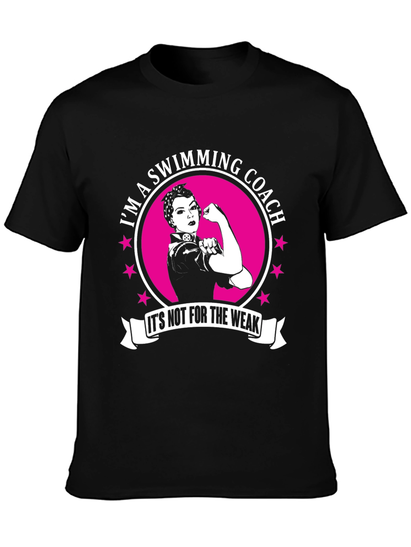 Swimming Coach T-Shirt - Its Not for The Weak