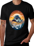 Fancy Fish Graphic T-Shirt - Unique Design