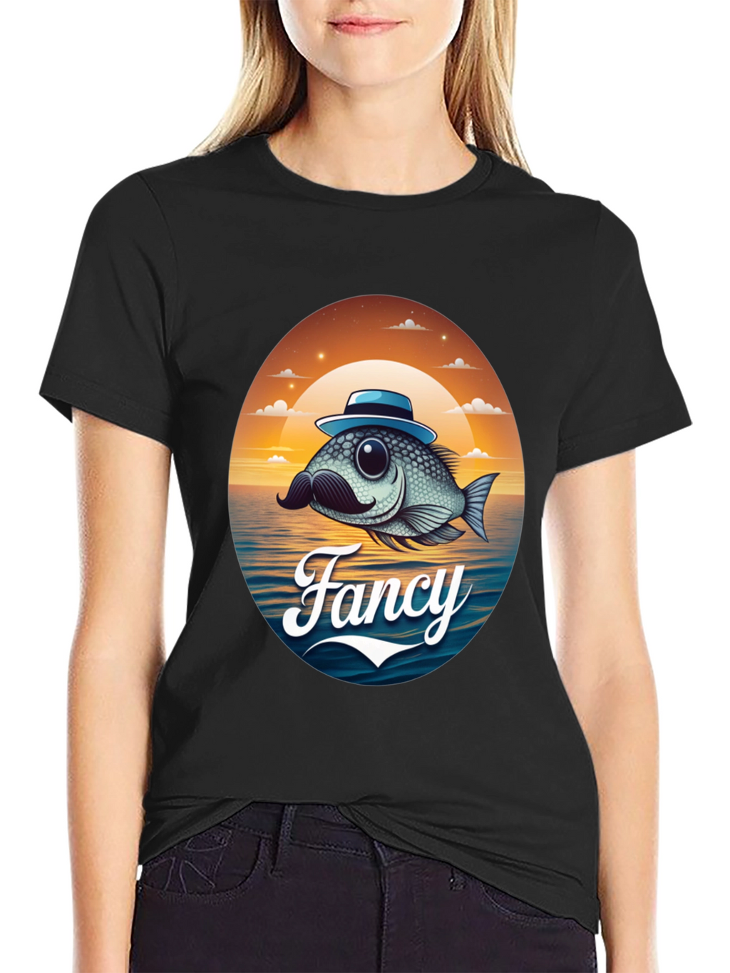 Fancy Fish Graphic T-Shirt - Unique Design