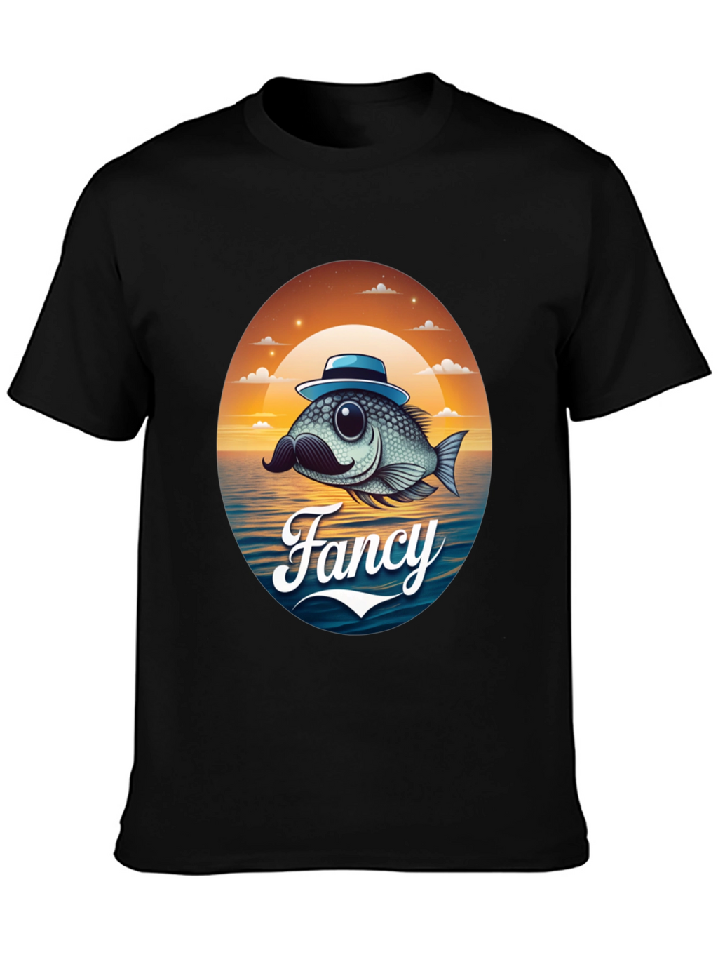 Fancy Fish Graphic T-Shirt - Unique Design