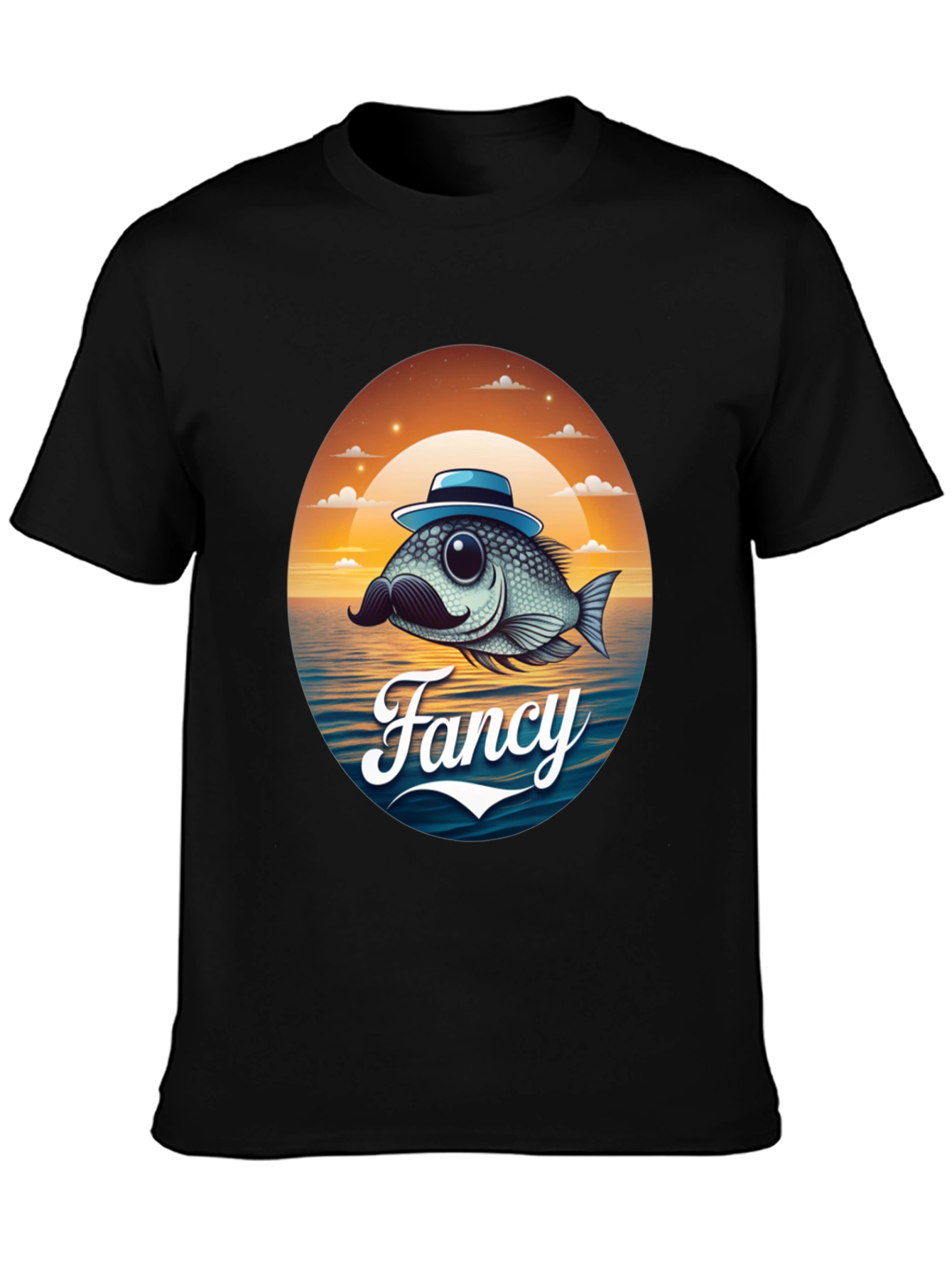 Fancy Fish Graphic T-Shirt - Unique Design