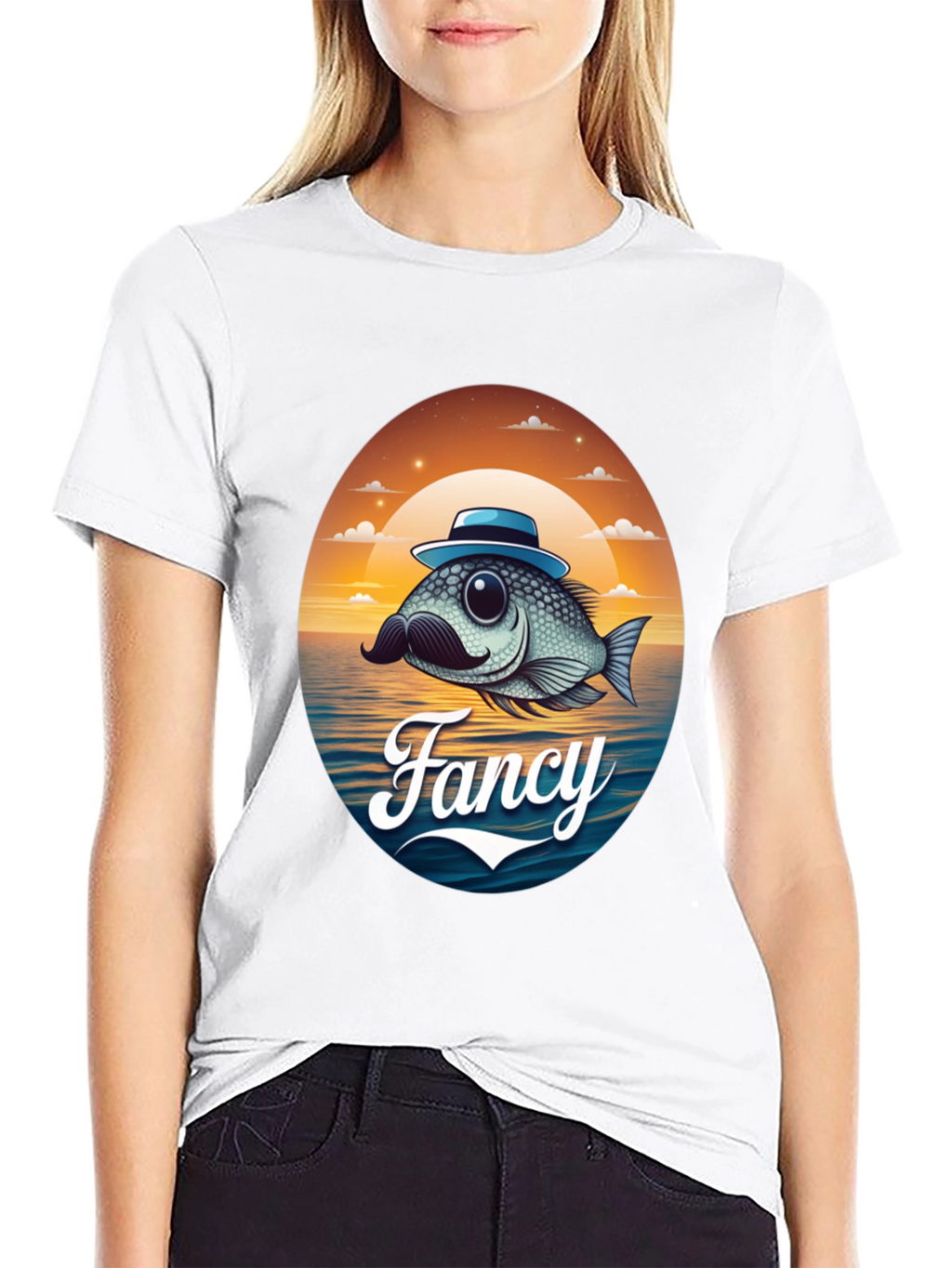 Fancy Fish Graphic T-Shirt - Unique Design