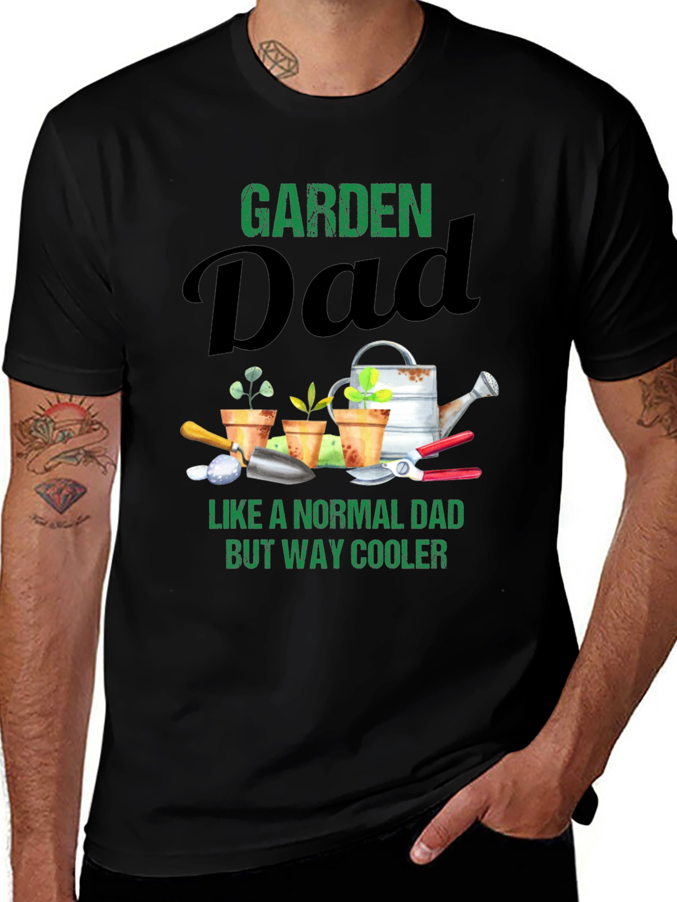 Garden Dad T-Shirt - Cool Gardener Fathers Day Tee