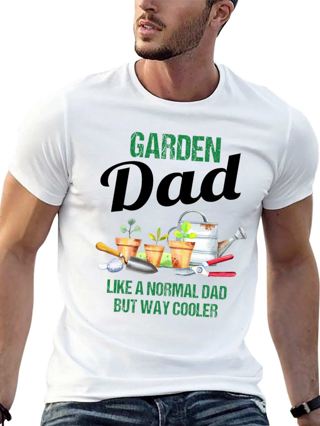 Garden Dad T-Shirt - Cool Gardener Fathers Day Tee