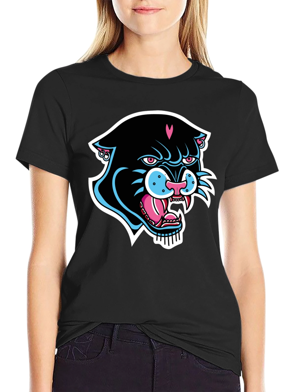 Black Panther Graphic Tee - Cool Streetwear