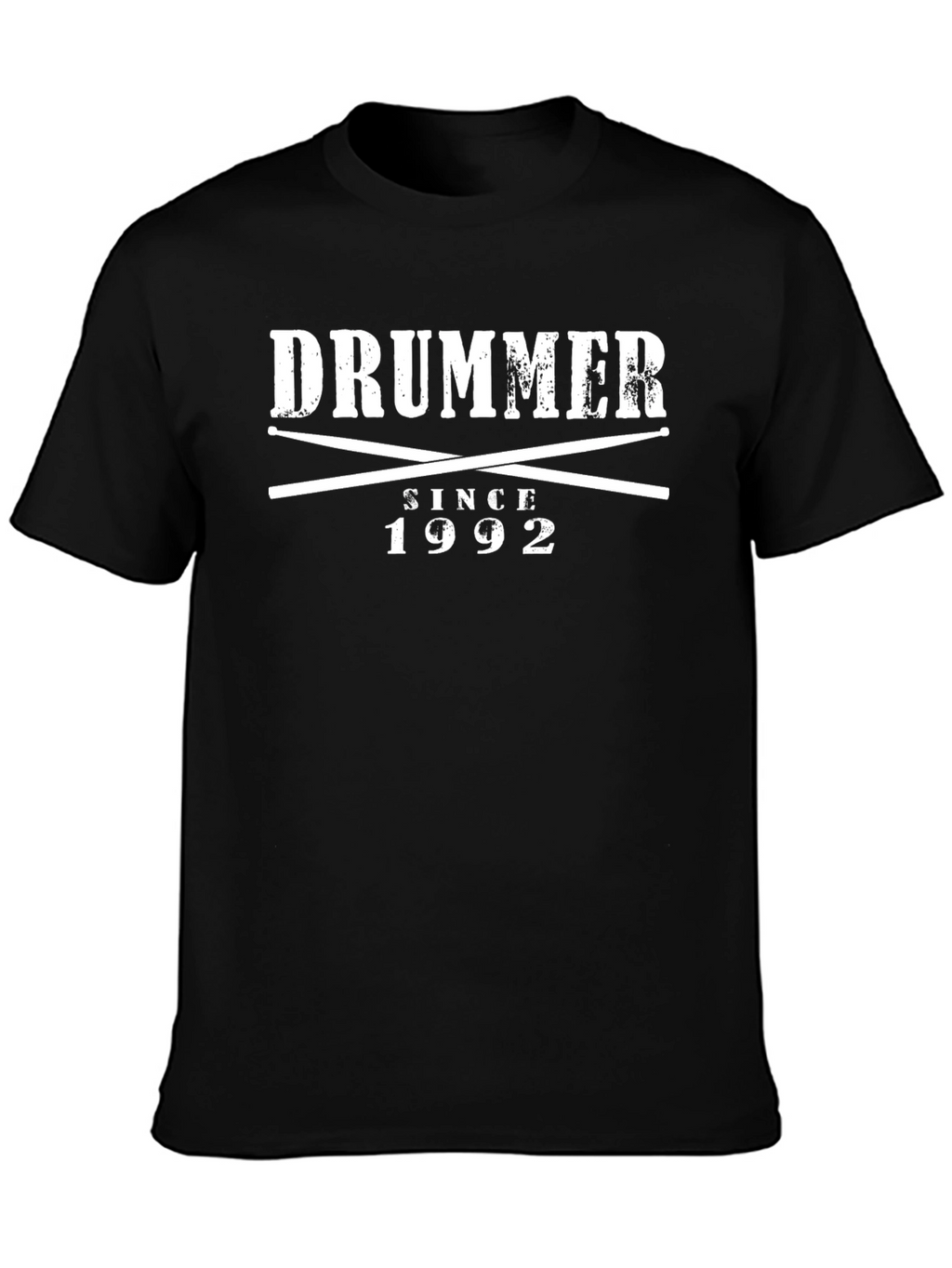 Drummer Since 1992 Black Graphic Tee