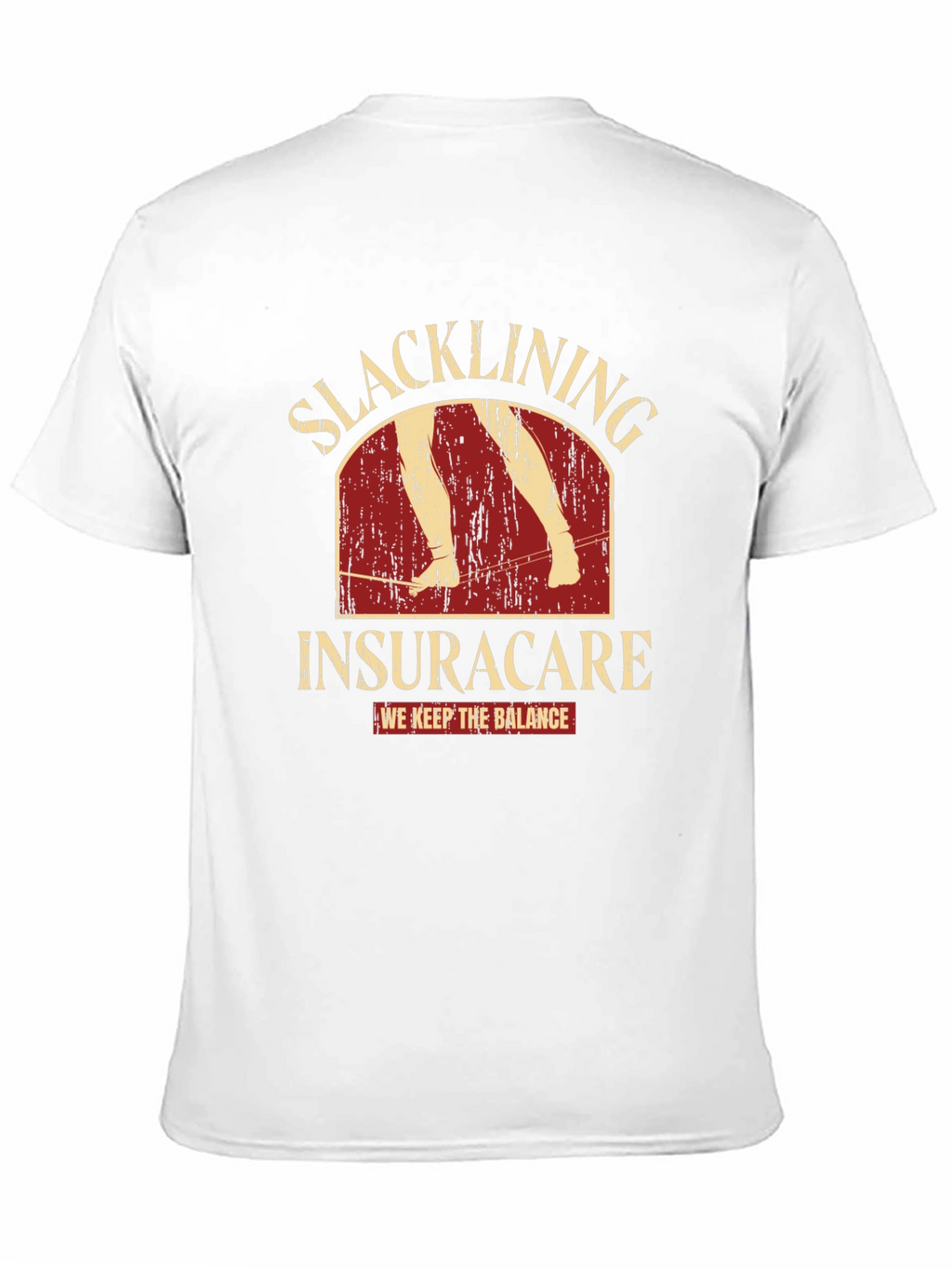 Slacklining Insuracare Balance T-Shirt