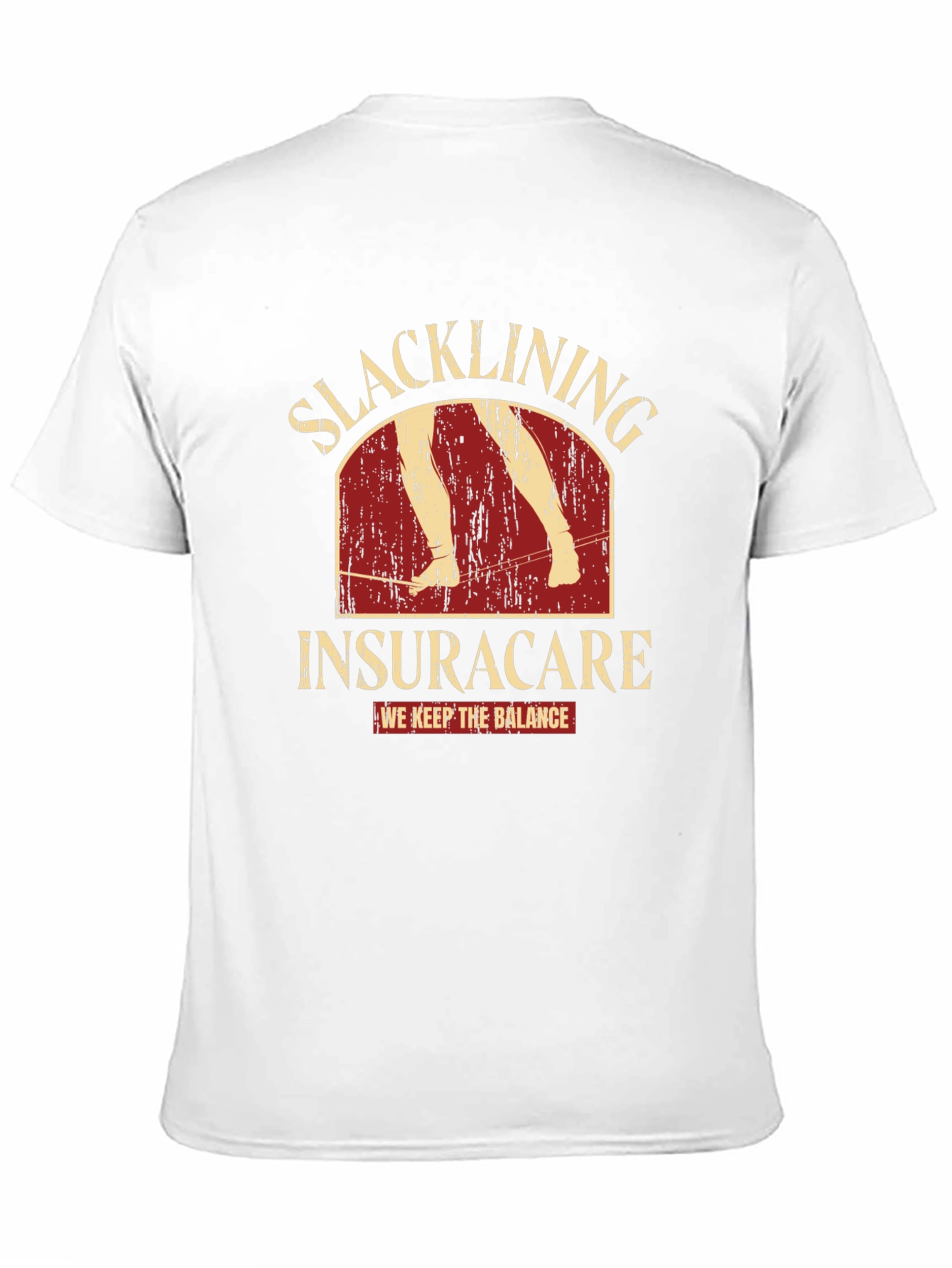 Slacklining Insuracare Balance T-Shirt