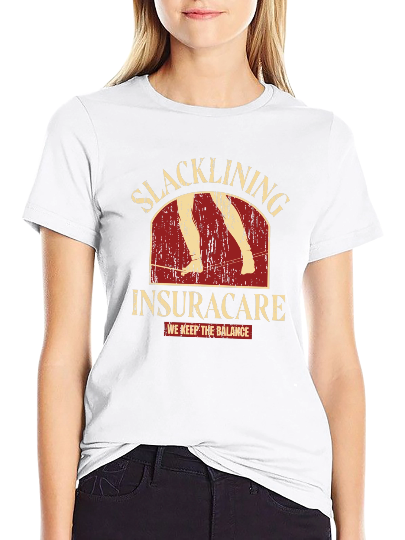 Slacklining Insuracare Balance T-Shirt
