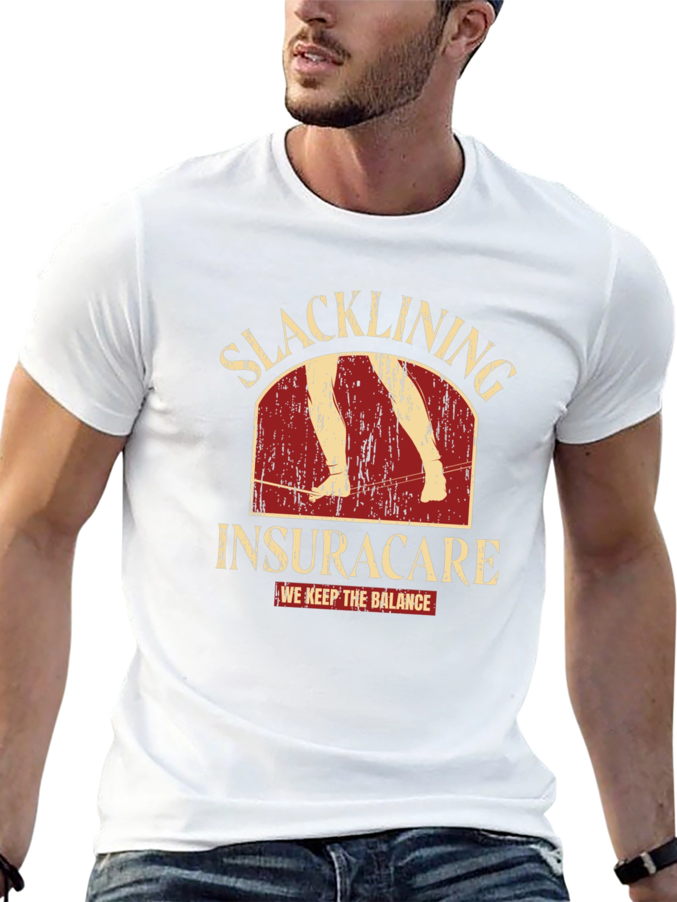 Slacklining Insuracare Balance T-Shirt