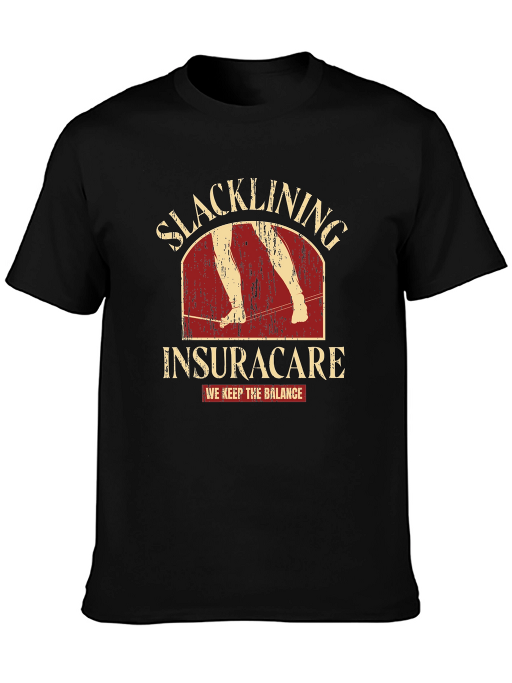 Slacklining Insuracare Balance T-Shirt