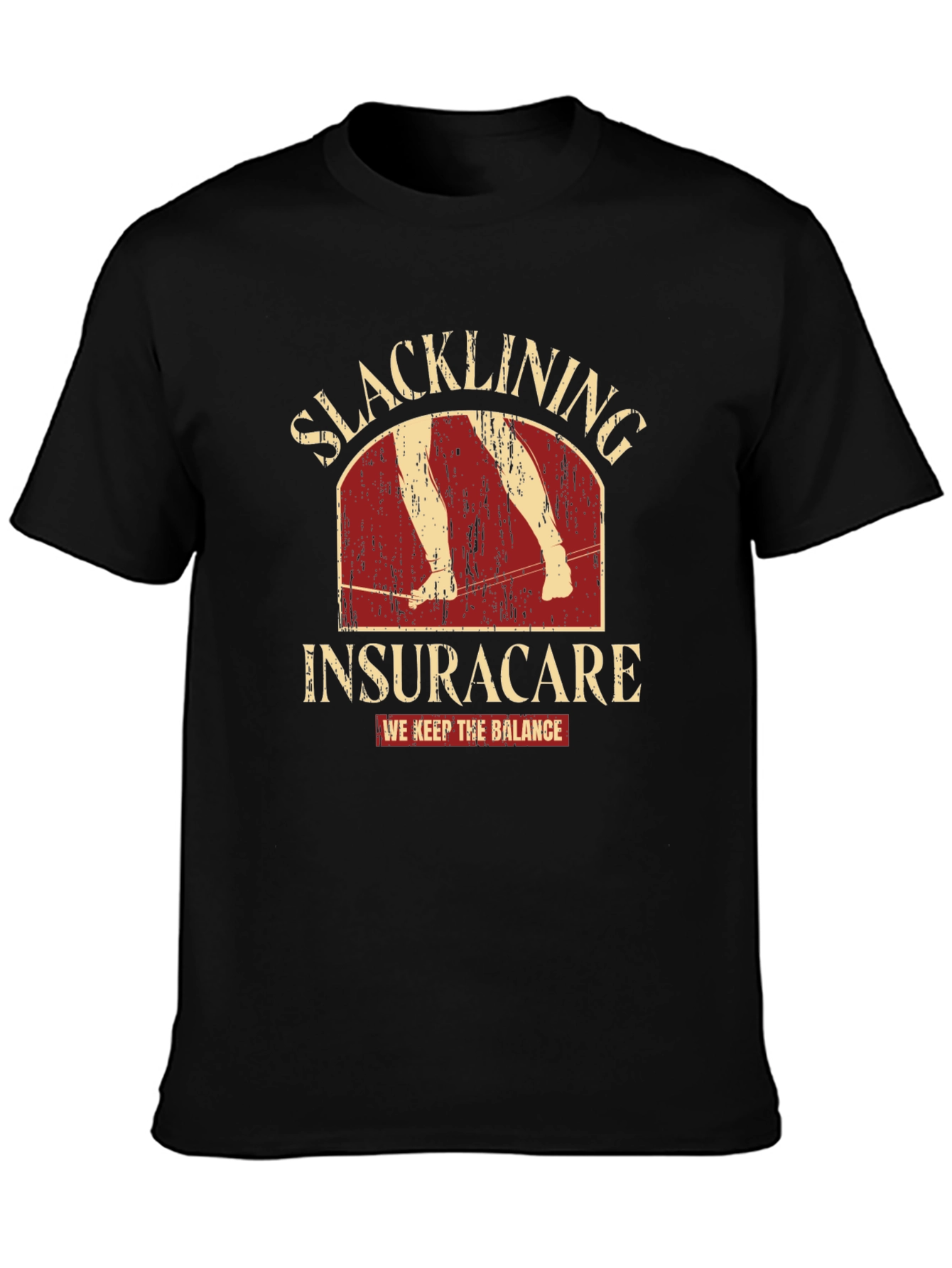 Slacklining Insuracare Balance T-Shirt