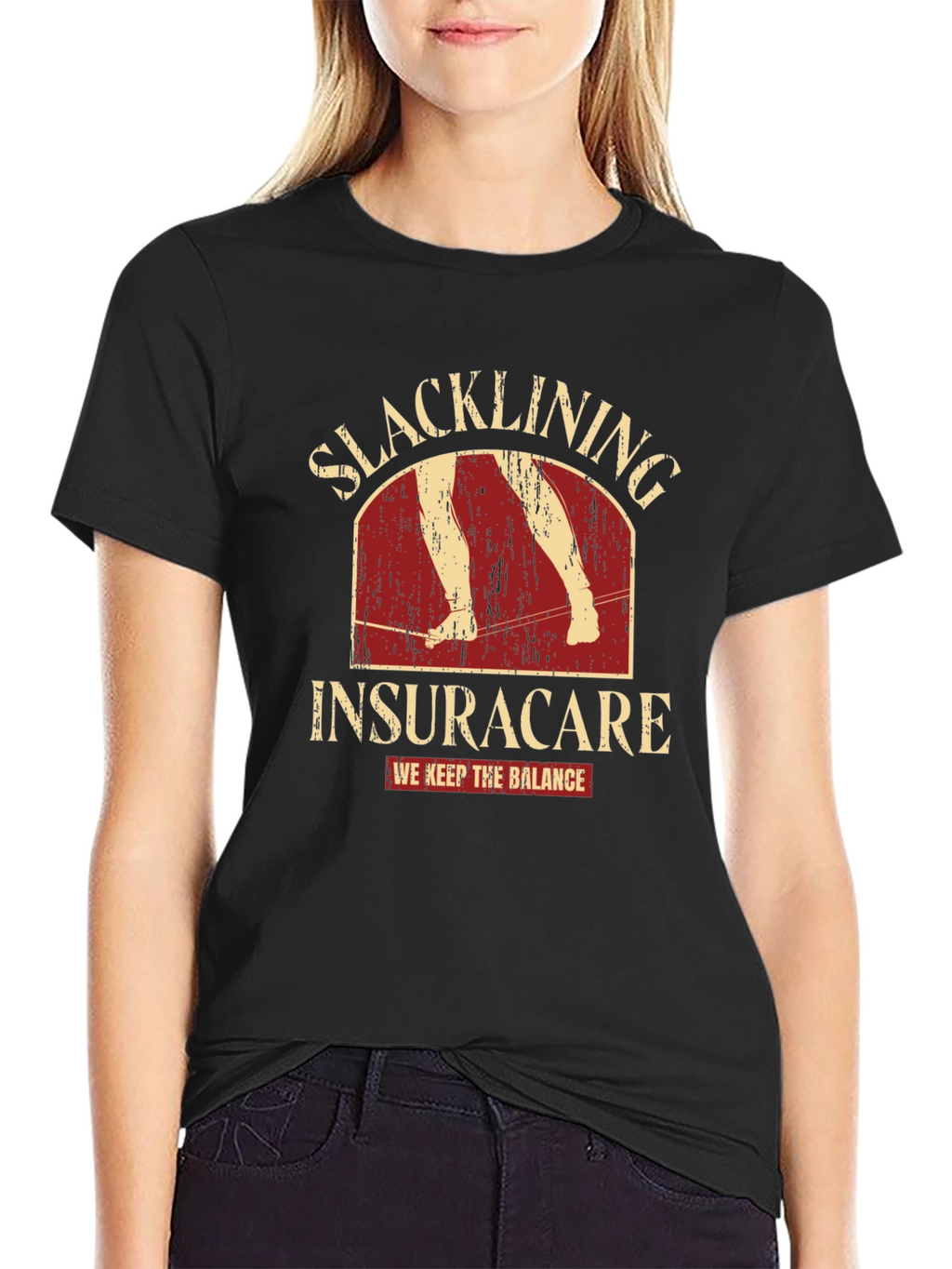 Slacklining Insuracare Balance T-Shirt