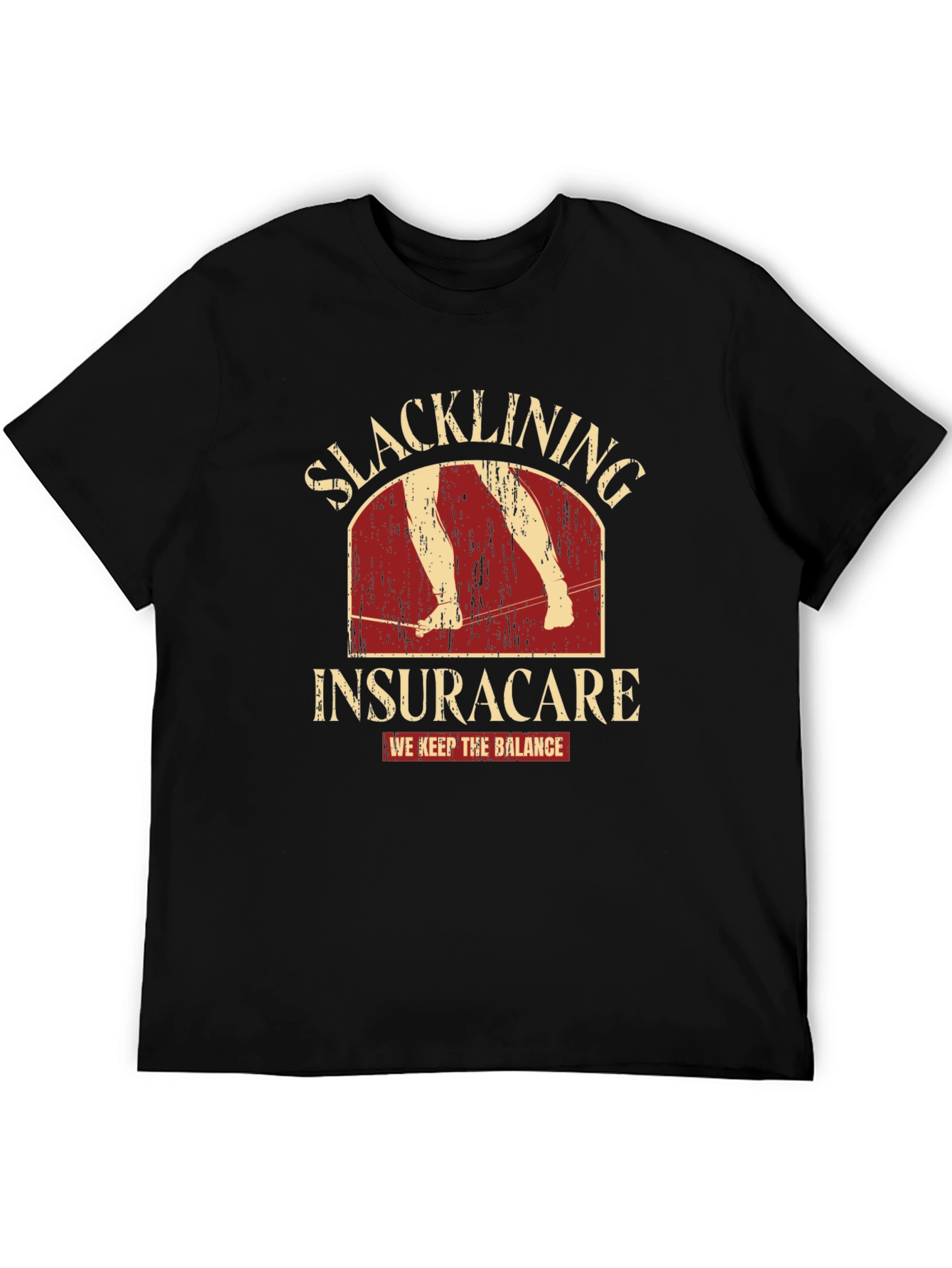 Slacklining Insuracare Balance T-Shirt
