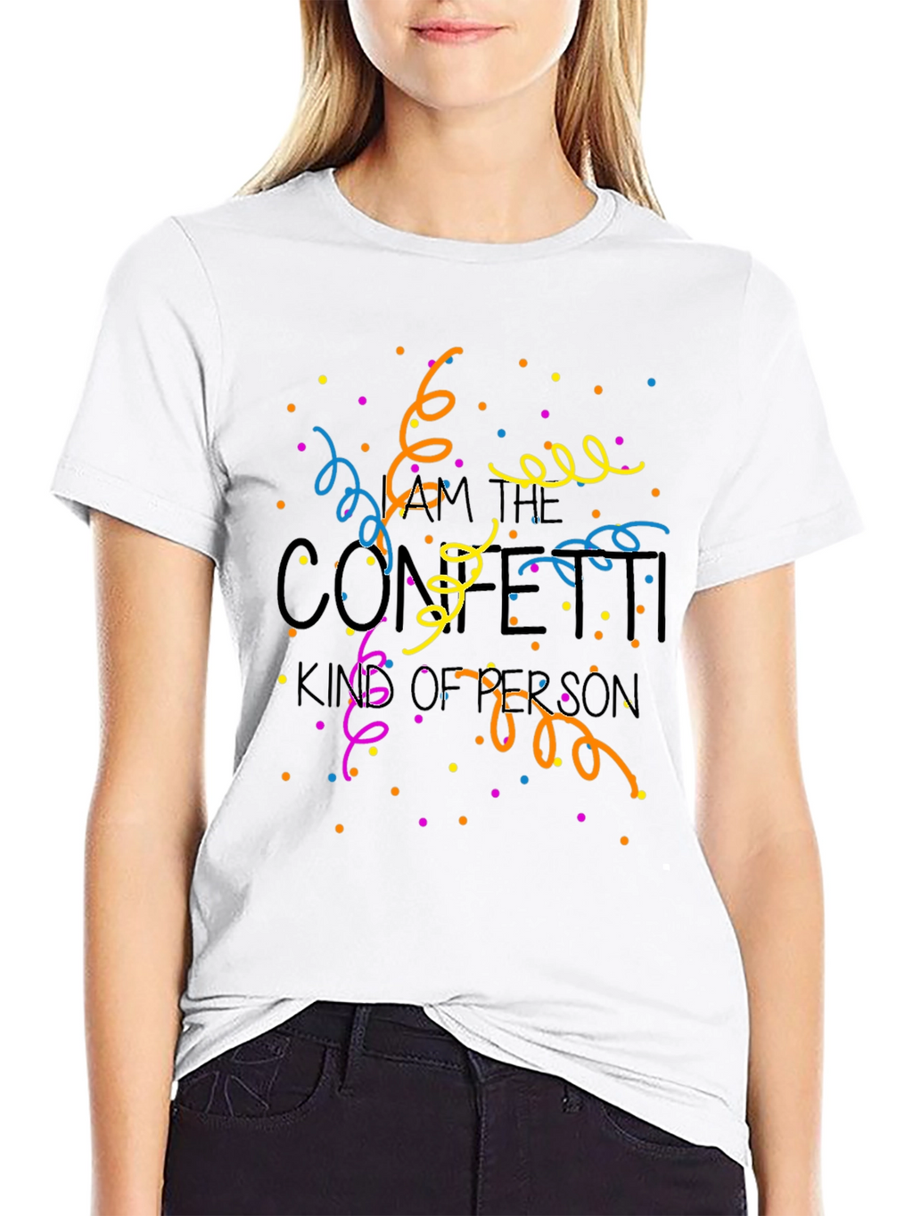 Confetti King T-Shirt - Novelty Party Tee