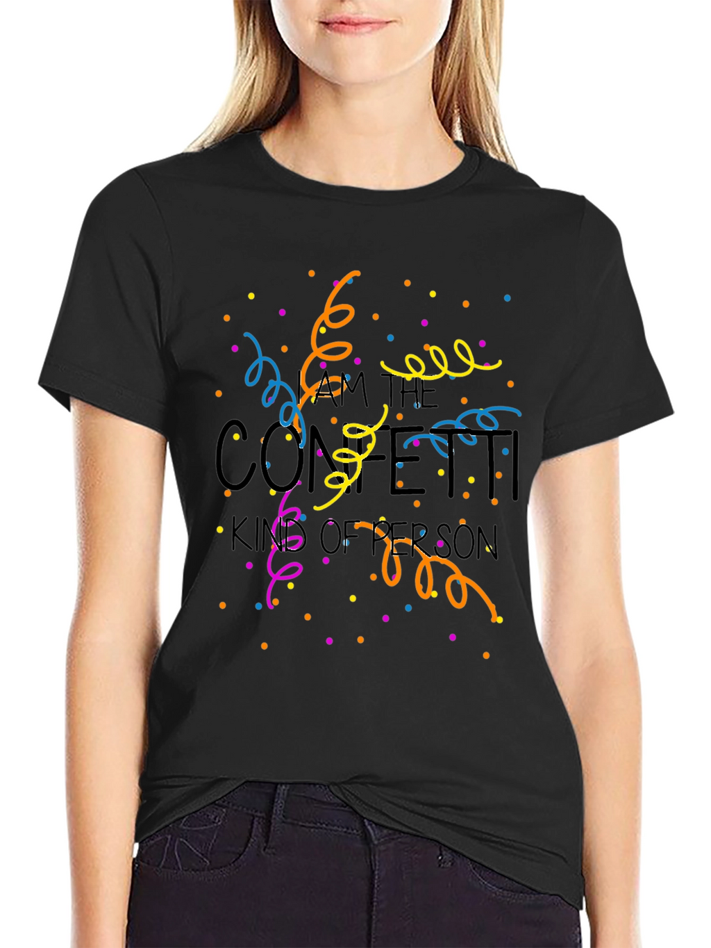 Confetti King T-Shirt - Novelty Party Tee