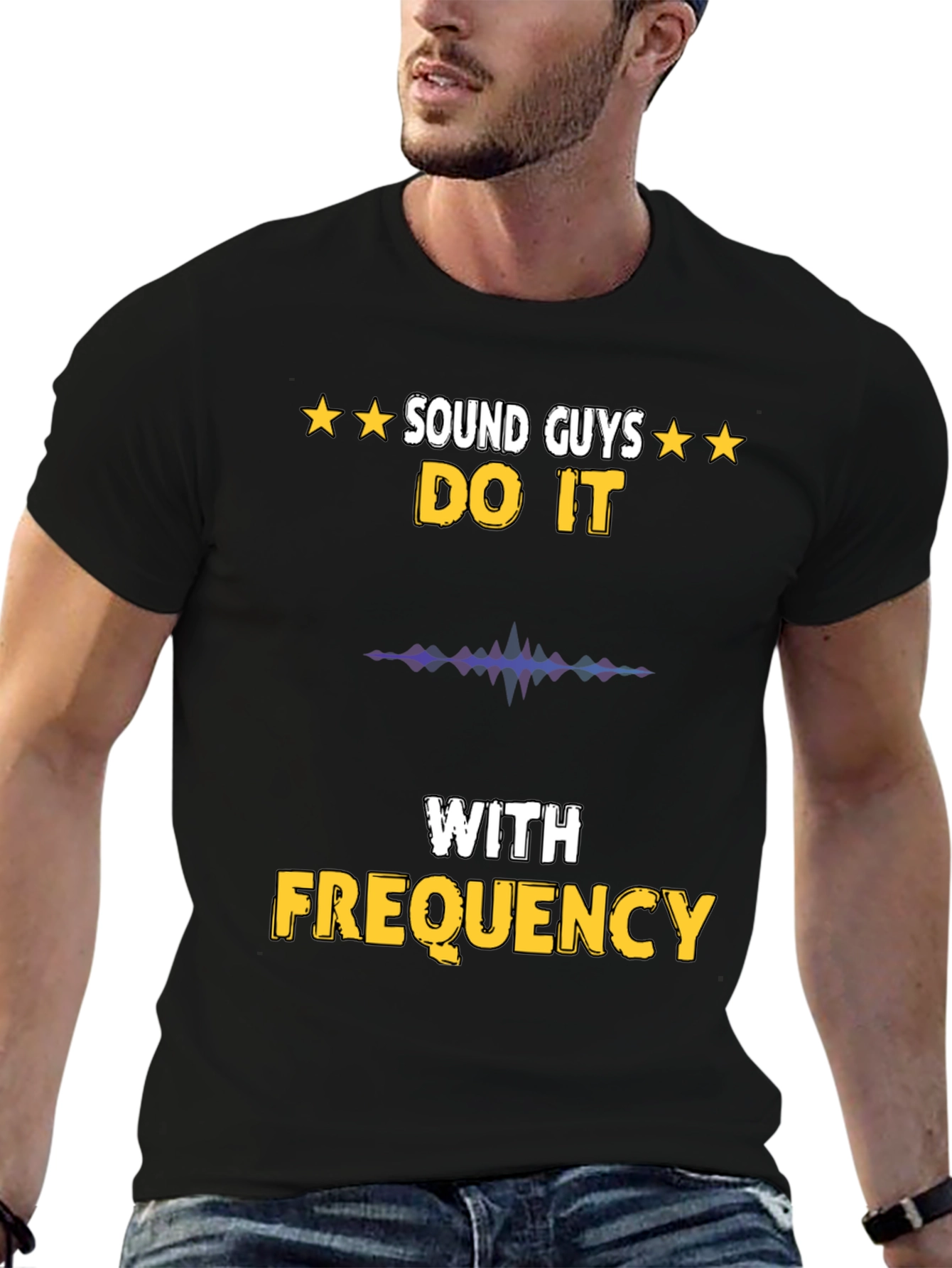 Sound Guys Do It With Frequency Graphic T-Shirt
