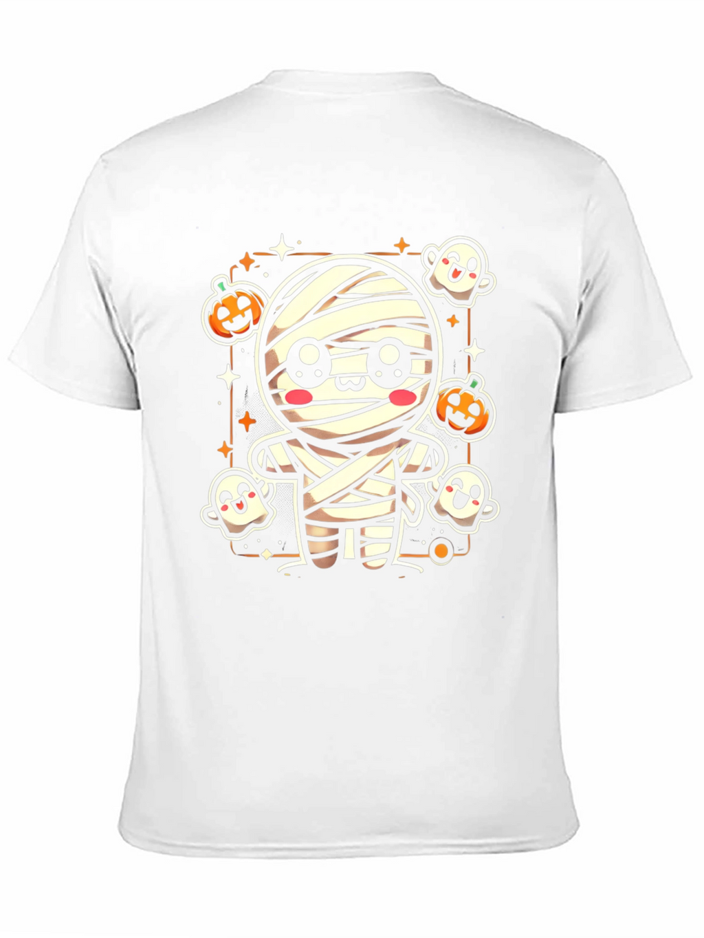 Cute Halloween Mummy Graphic T-Shirt