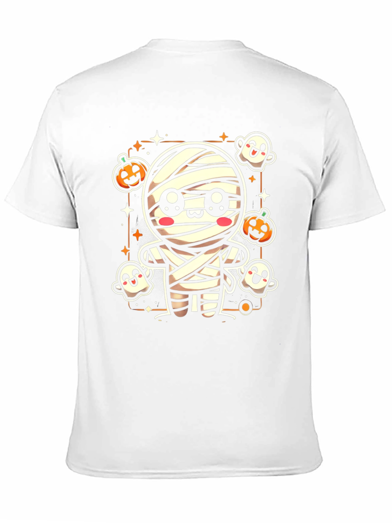 Cute Halloween Mummy Graphic T-Shirt