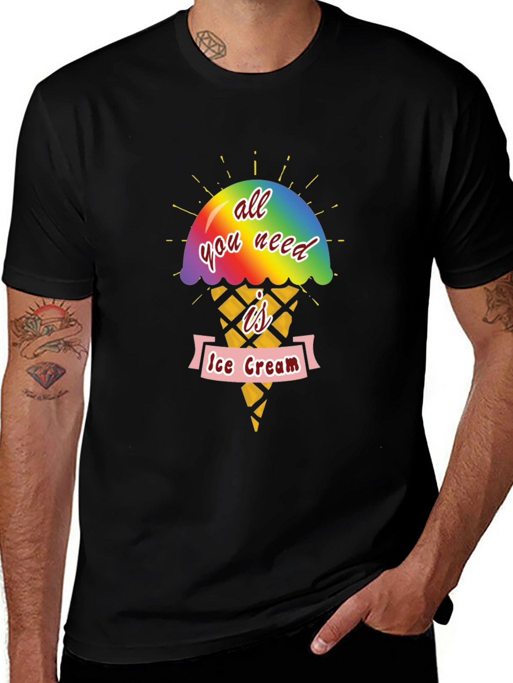 All You Need Is Ice Cream T-Shirt