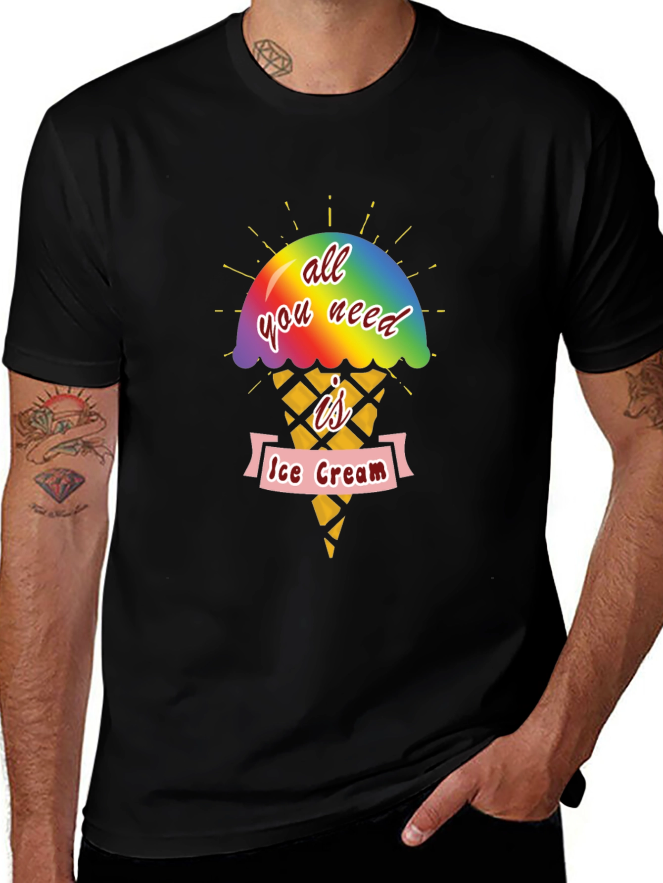 All You Need Is Ice Cream T-Shirt
