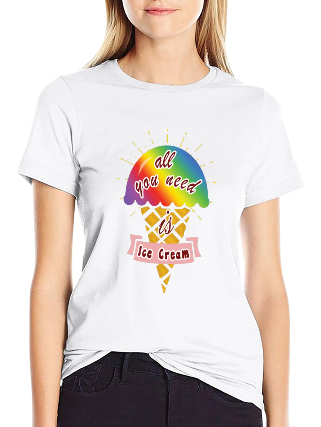 All You Need Is Ice Cream T-Shirt